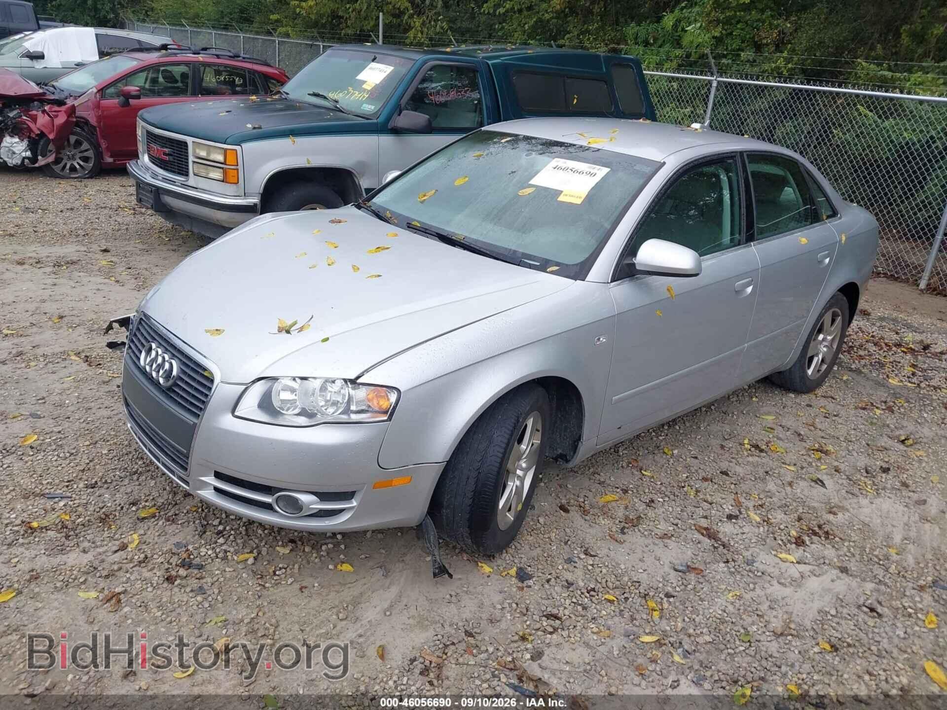 2006 AUDI A4 - VIN: WAUAF78E76A203673 - Фото 2