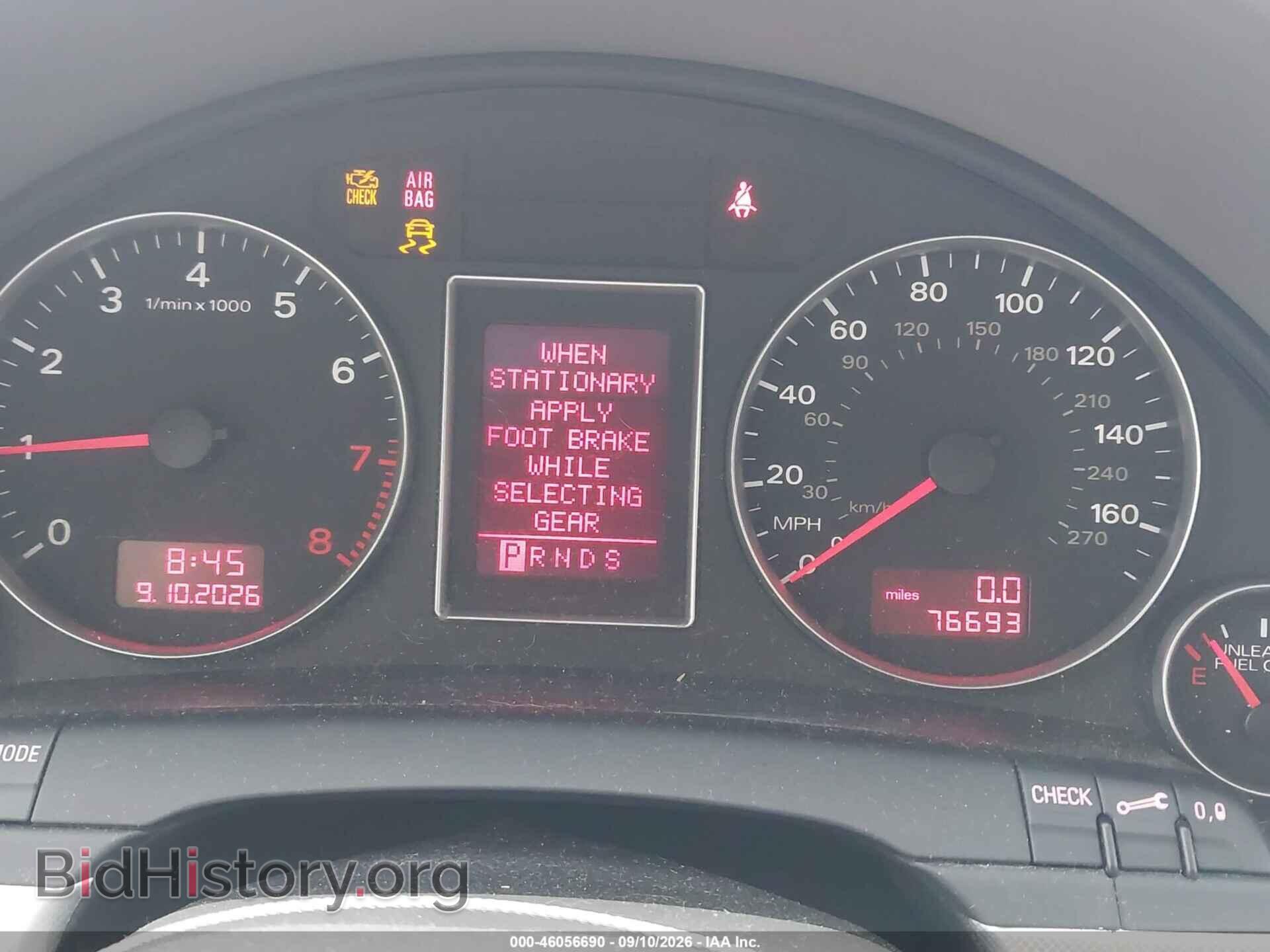 2006 AUDI A4 - VIN: WAUAF78E76A203673 - Фото 7