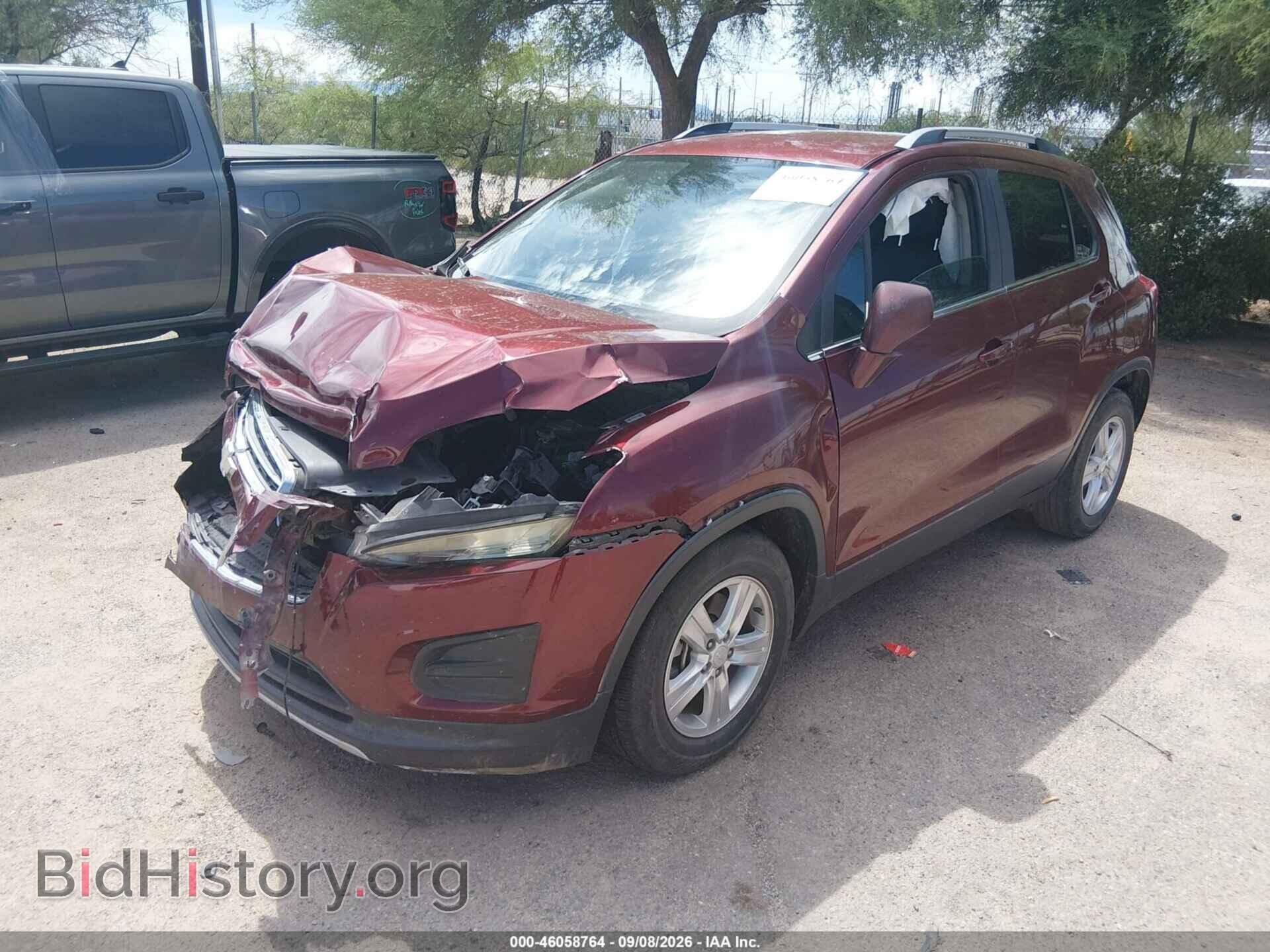 2016 CHEVROLET TRAX - VIN: 3GNCJLSB8GL264775 - Photo 2