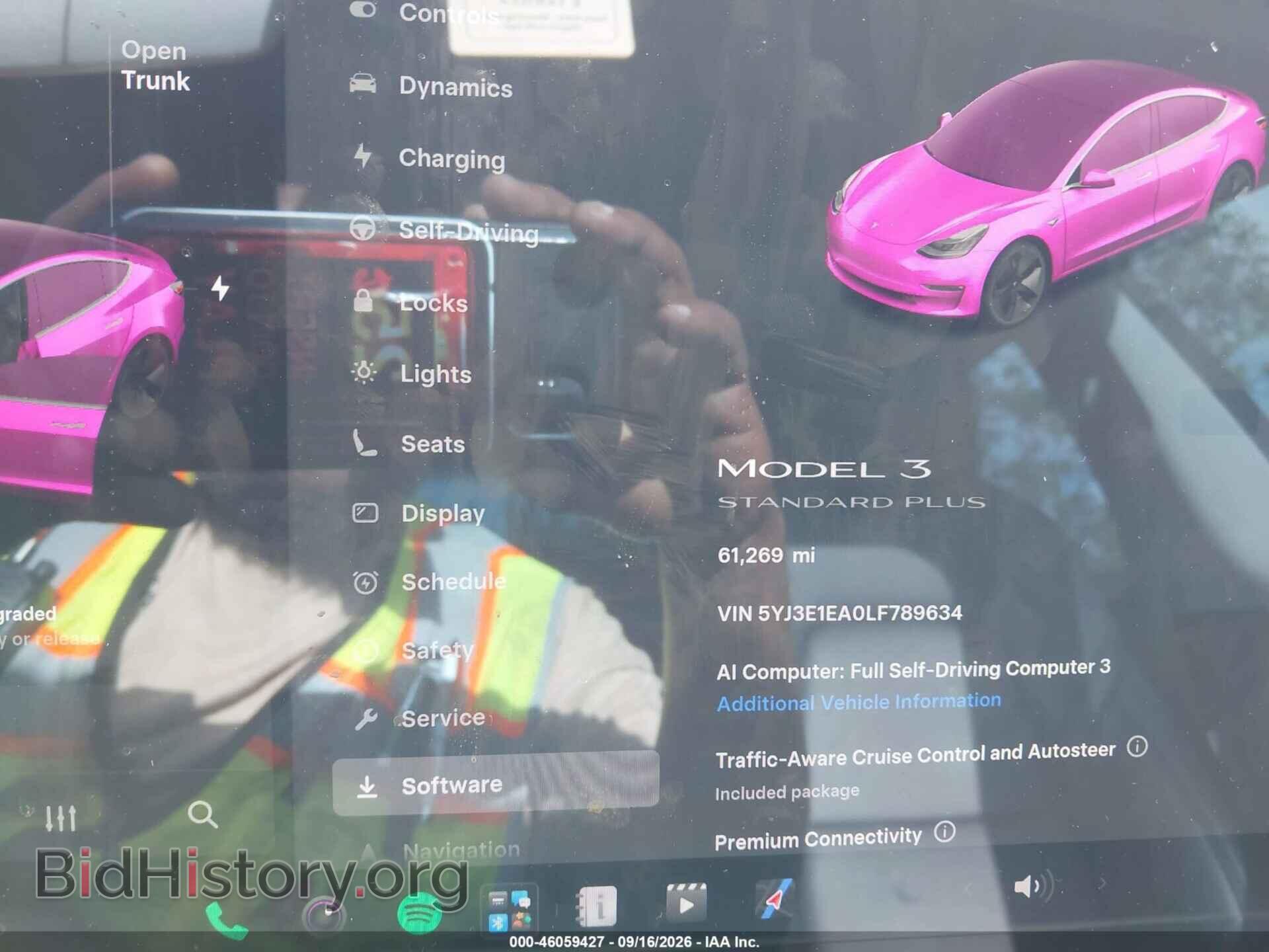 2020 TESLA MODEL 3 - VIN: 5YJ3E1EA0LF789634 - Photo 14