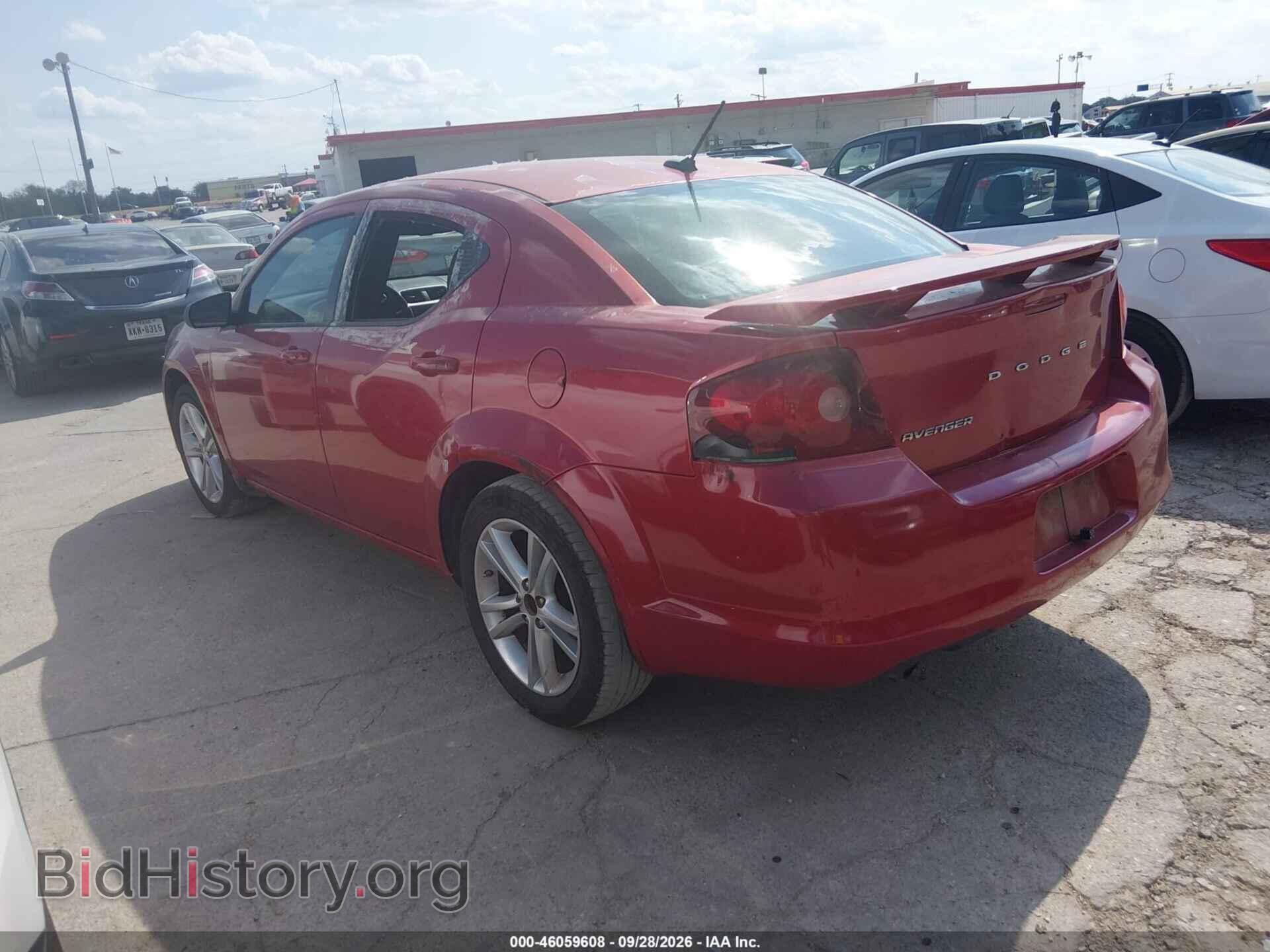 2012 DODGE AVENGER - VIN: 1C3CDZAG6CN314202 - Photo 3