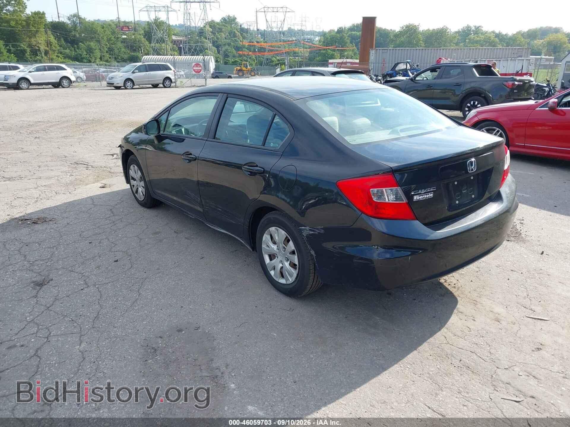 2012 HONDA CIVIC - VIN: 19XFB2F50CE377989 - Photo 3