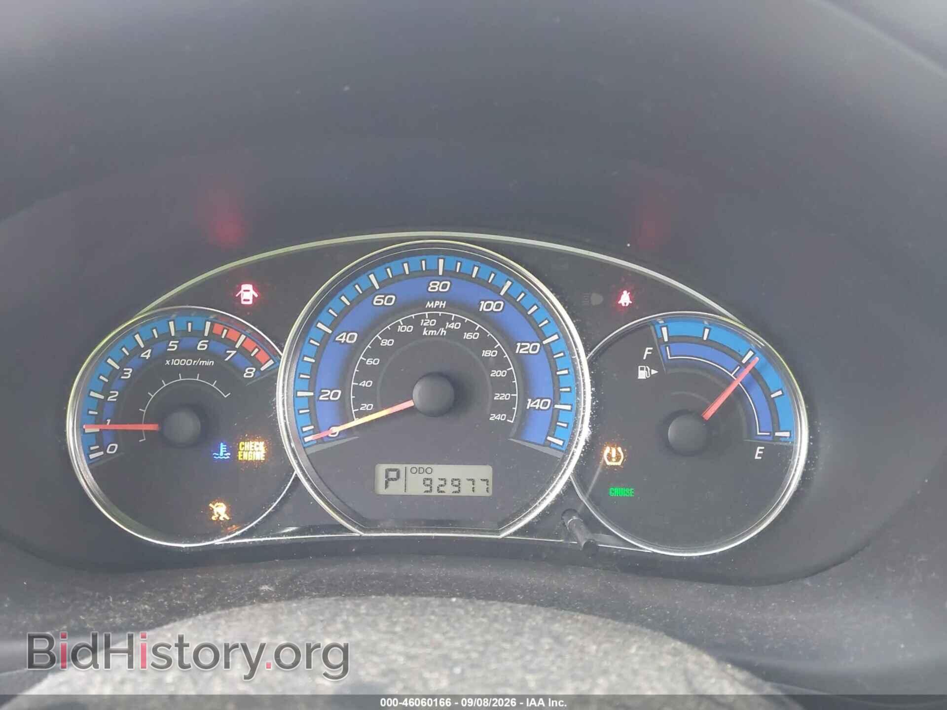 2009 SUBARU FORESTER - VIN: JF2SH63659H733892 - Фото 7