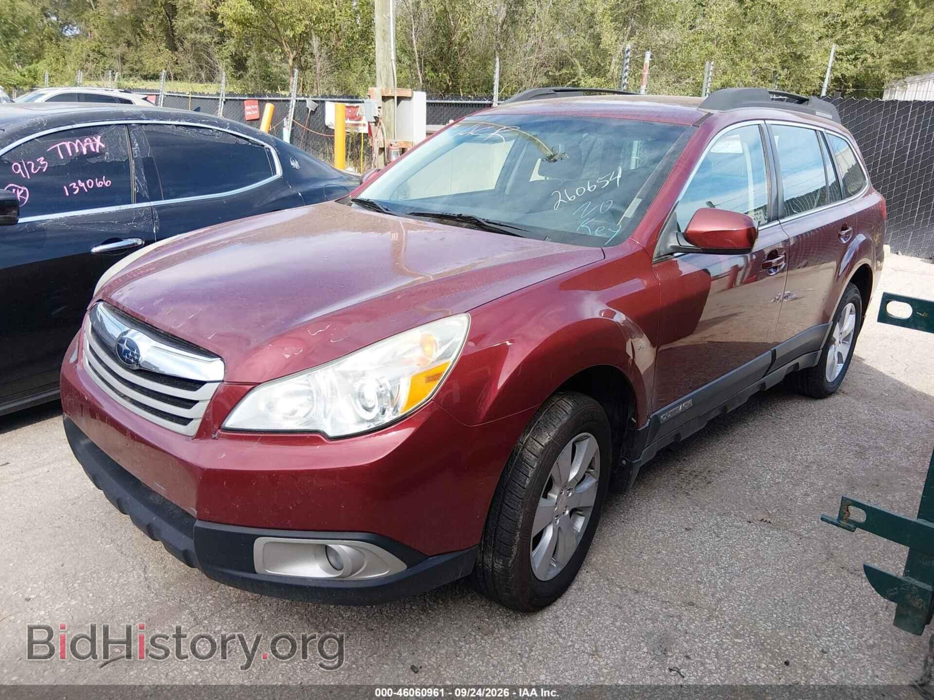 2012 SUBARU OUTBACK - VIN: 4S4BRCAC8C3260654 - Фото 2