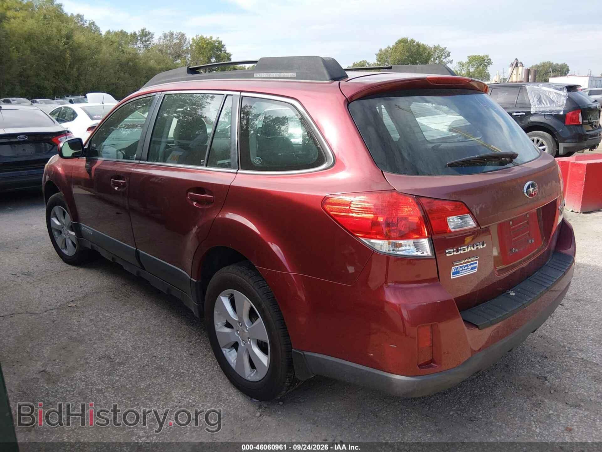2012 SUBARU OUTBACK - VIN: 4S4BRCAC8C3260654 - Фото 3