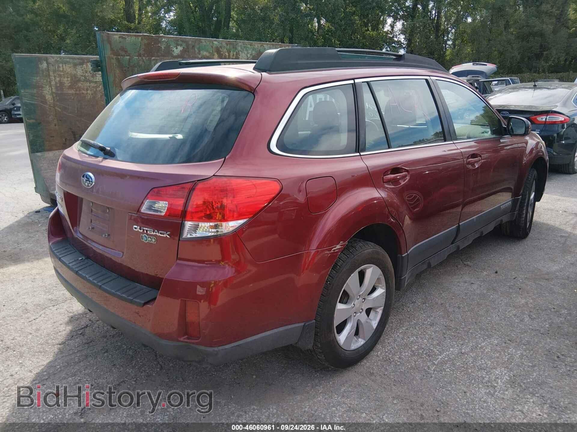 2012 SUBARU OUTBACK - VIN: 4S4BRCAC8C3260654 - Фото 4