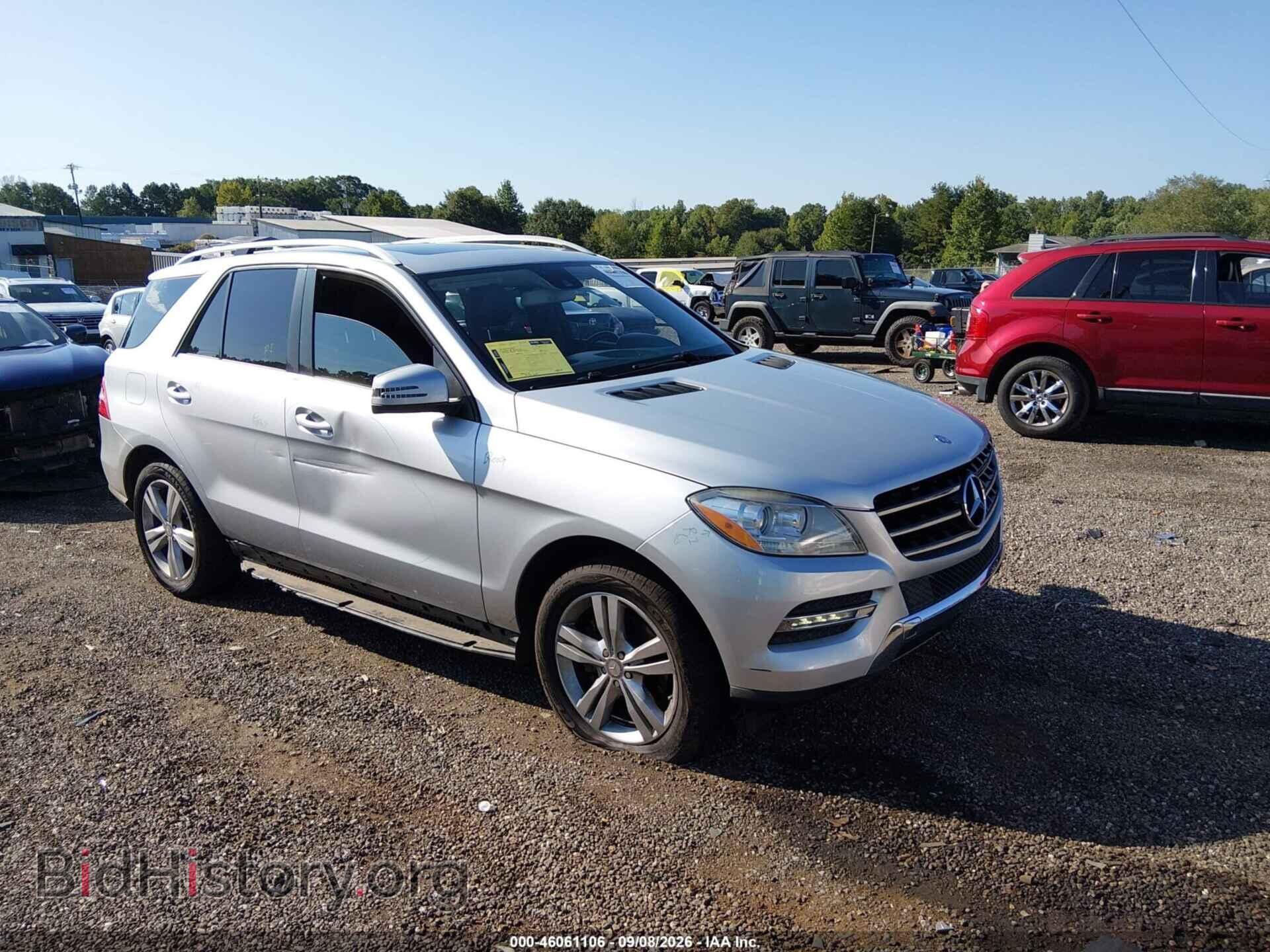 Photo 4JGDA5JB7EA337077 - MERCEDES-BENZ ML 2014