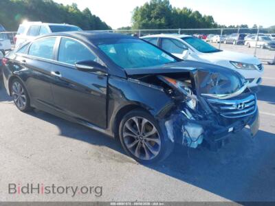 2014 Hyundai SONATA SE, black — VIN 5NPEC4AC2EH885700, IAAI