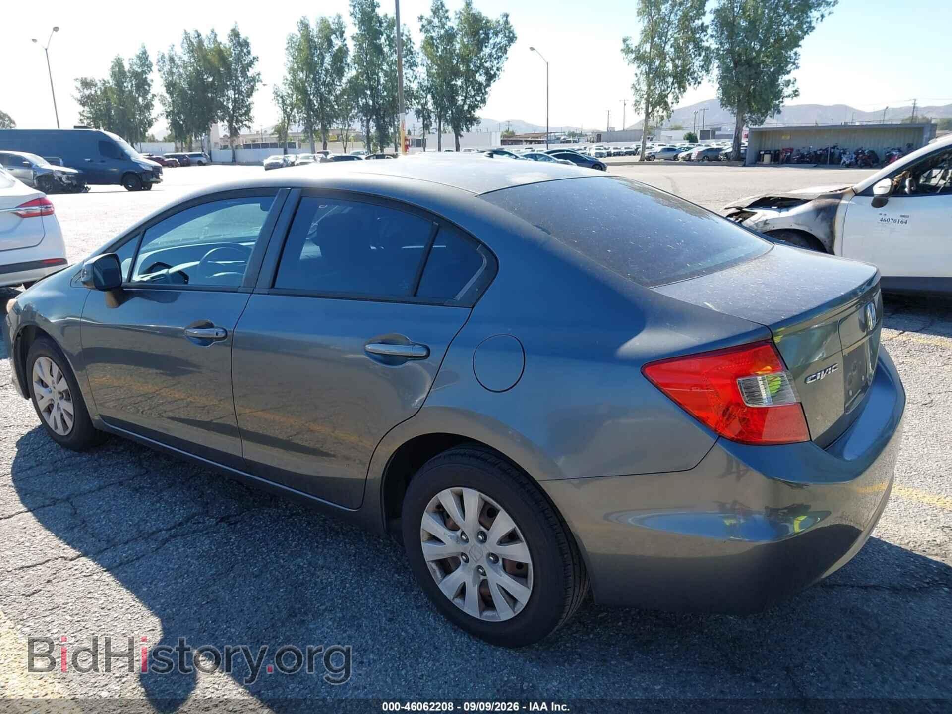 2012 HONDA CIVIC - VIN: 2HGFB2F52CH313331 - Photo 3