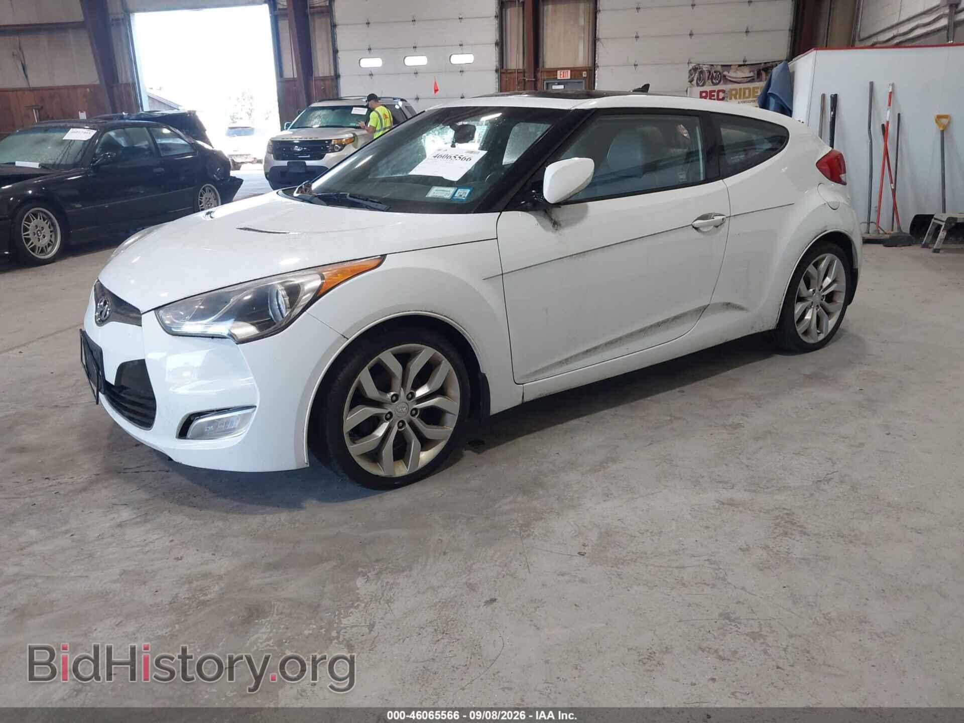 2013 HYUNDAI VELOSTER - VIN: KMHTC6AD7DU150531 - Фото 2