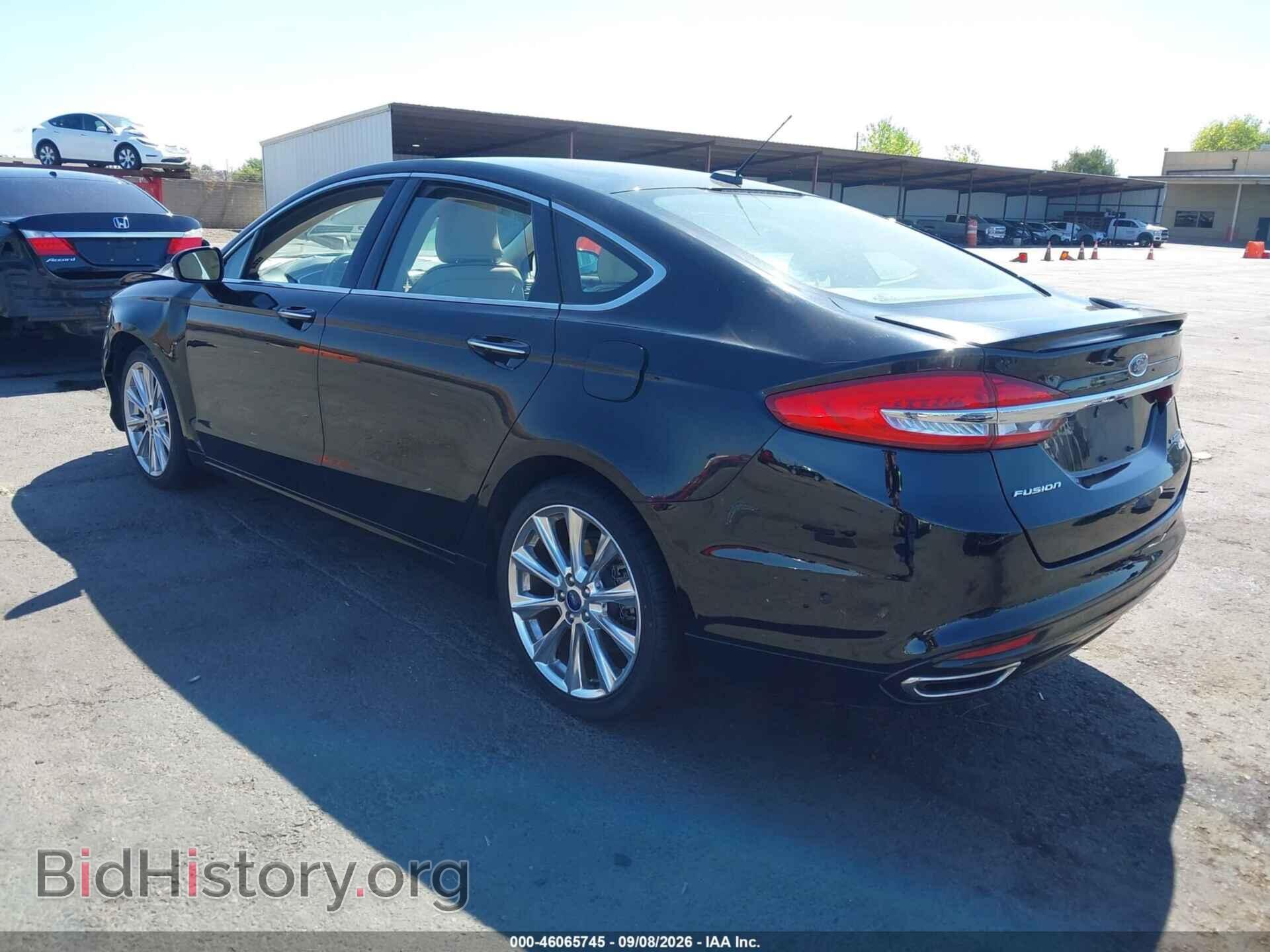 2017 FORD FUSION - VIN: 3FA6P0D91HR336403 - Фото 3