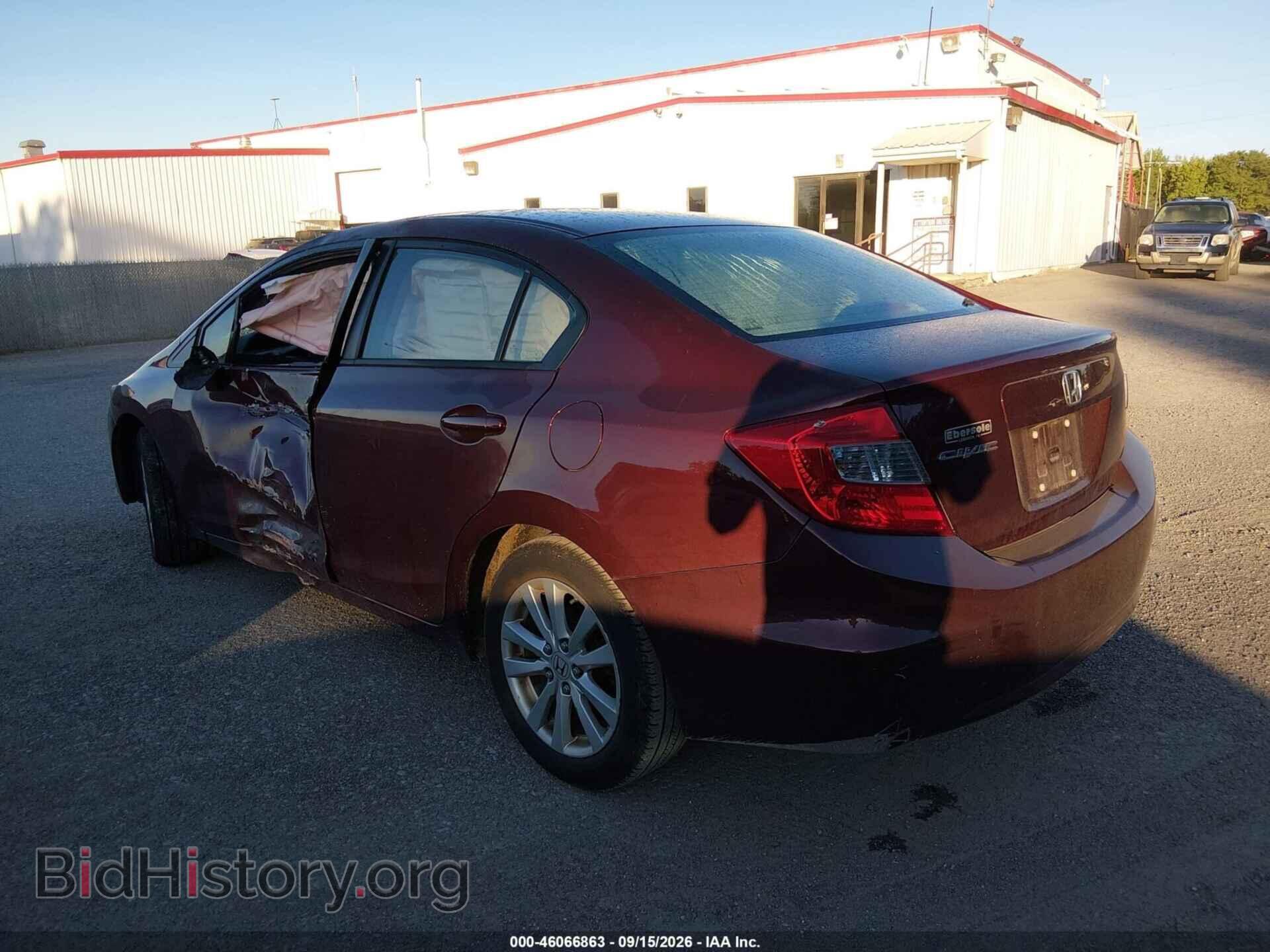 2012 HONDA CIVIC - VIN: 19XFB2F89CE343236 - Фото 3