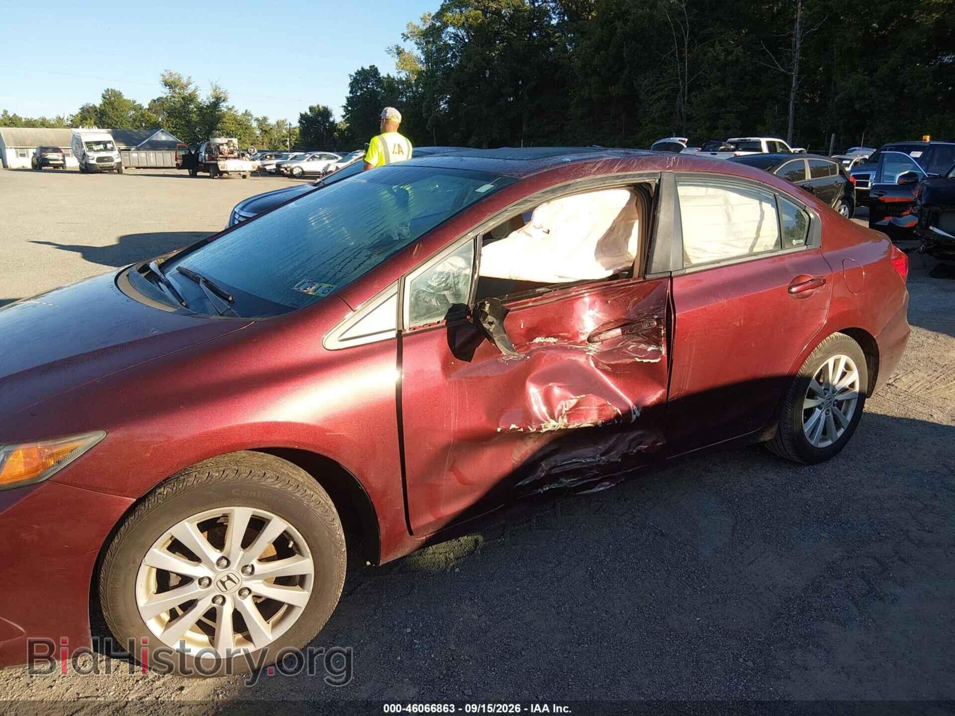 2012 HONDA CIVIC - VIN: 19XFB2F89CE343236 - Фото 6