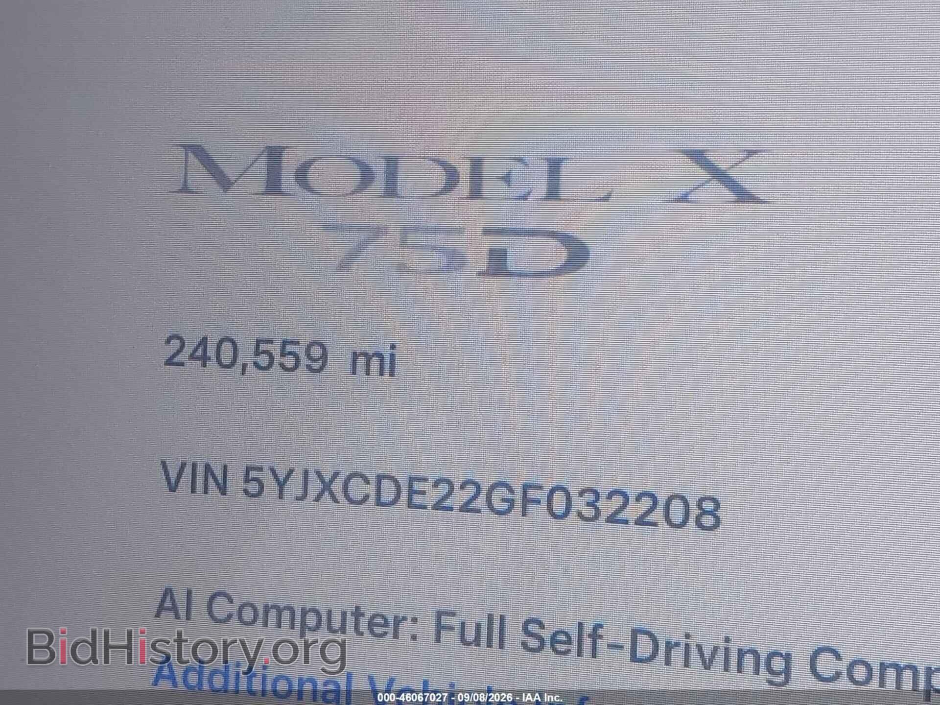 2016 TESLA MODEL X - VIN: 5YJXCDE22GF032208 - Photo 16