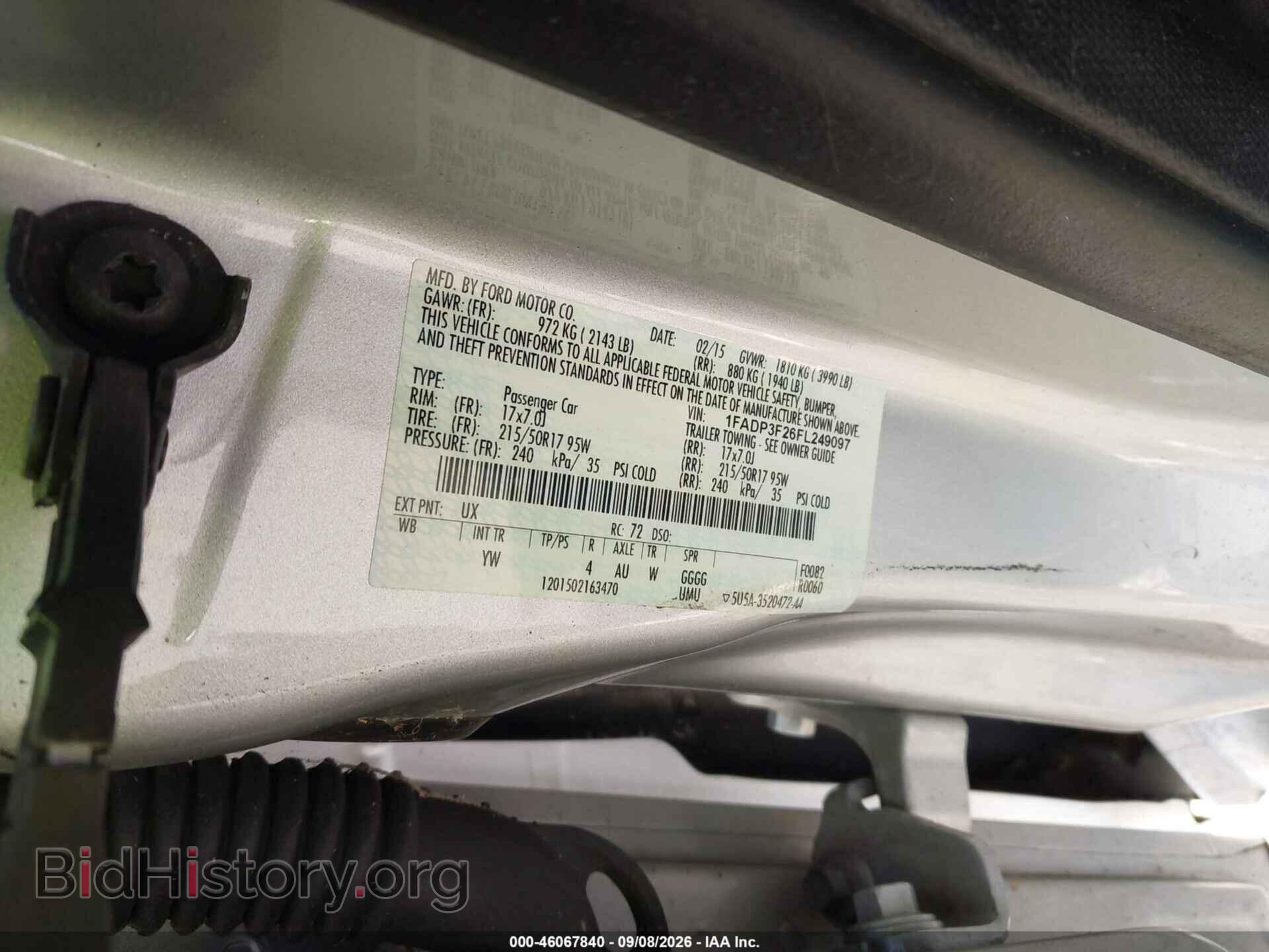 2015 FORD FOCUS - VIN: 1FADP3F26FL249097 - Photo 9