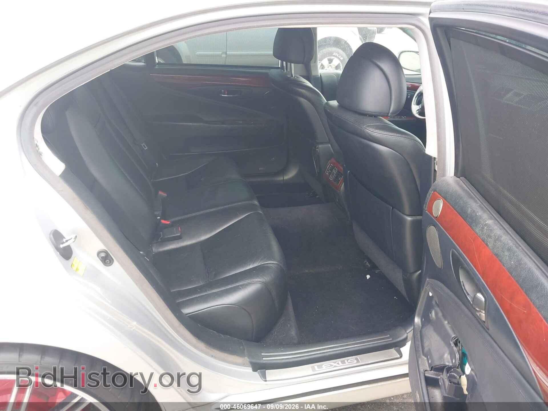 2010 LEXUS LS 460 - VIN: JTHGL5EF7A5041230 - Фото 8