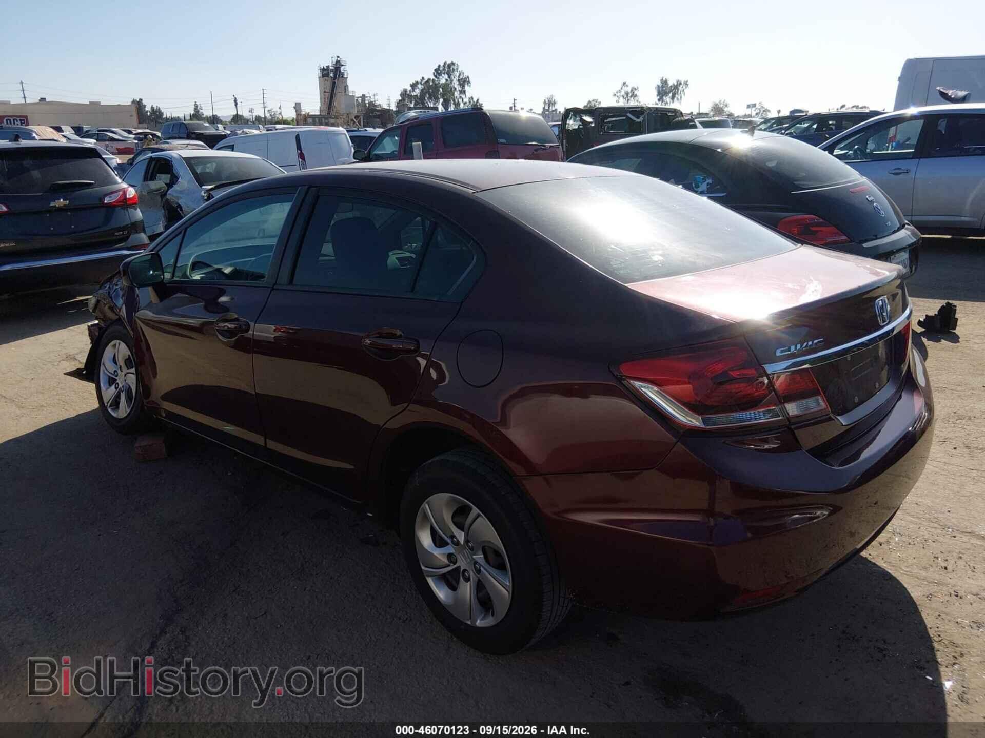 2015 HONDA CIVIC - VIN: 19XFB2F58FE240240 - Фото 3