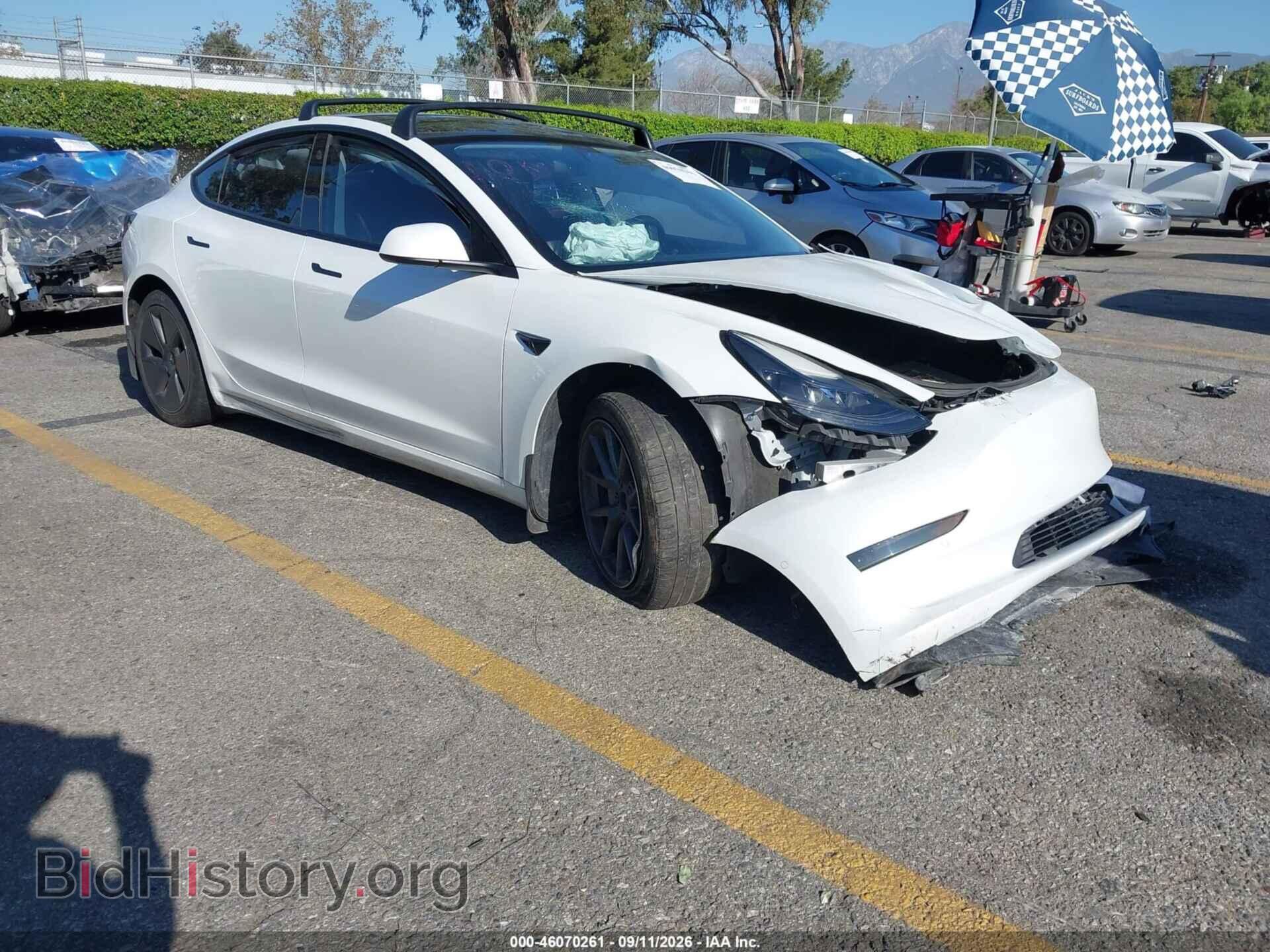 Фотография 5YJ3E1EA3MF874145 - TESLA MODEL 3 2021
