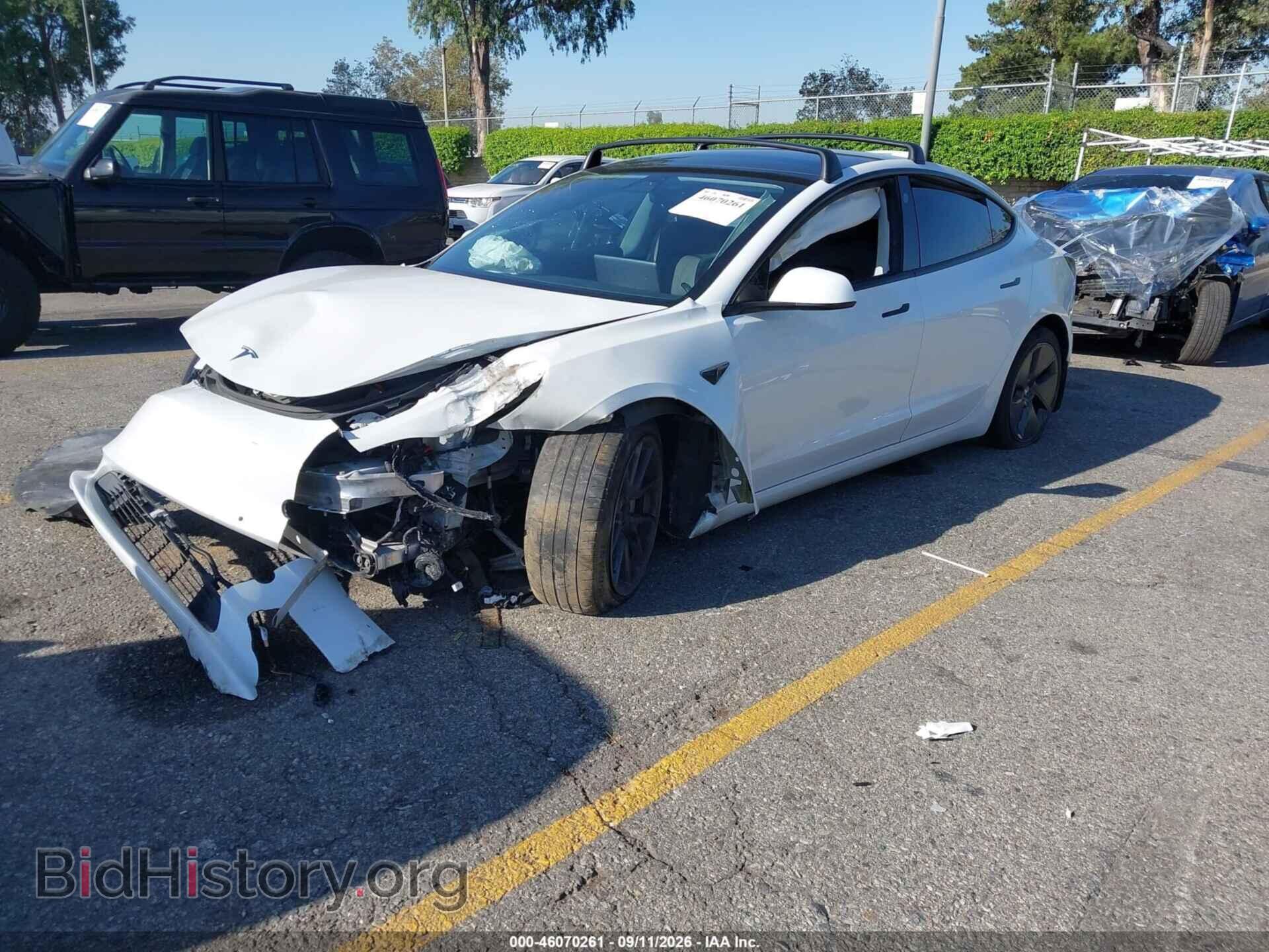2021 TESLA MODEL 3 - VIN: 5YJ3E1EA3MF874145 - Photo 2