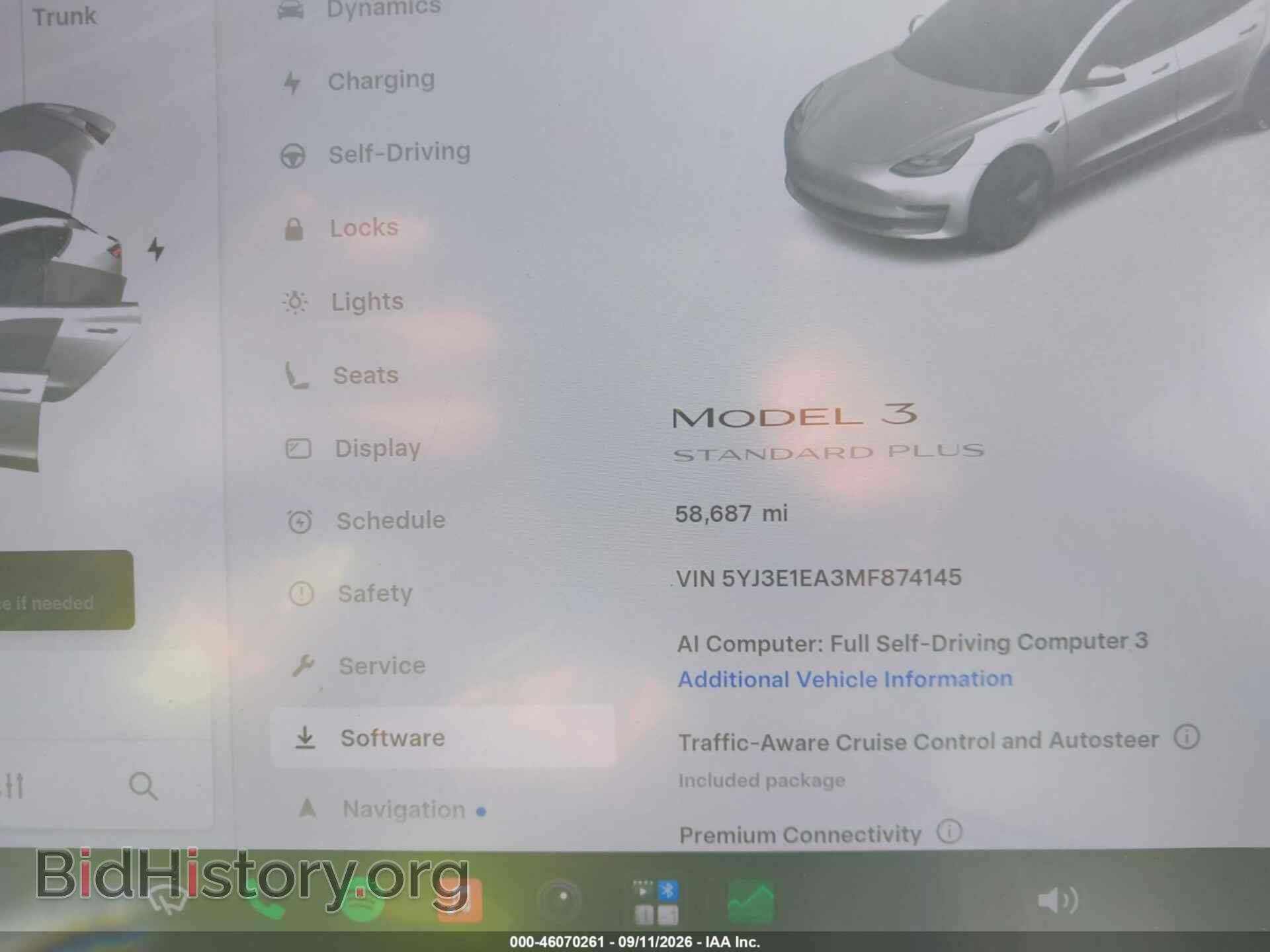 2021 TESLA MODEL 3 - VIN: 5YJ3E1EA3MF874145 - Photo 16