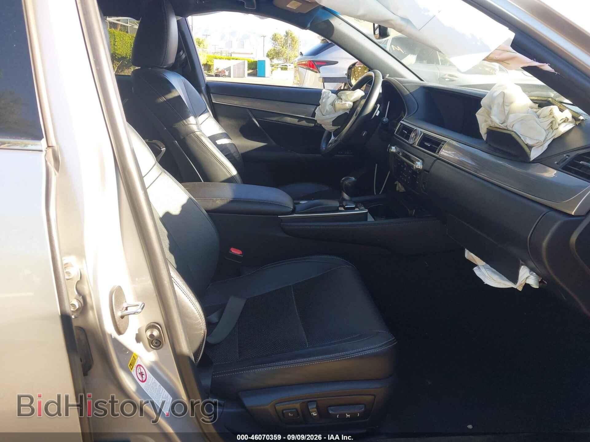 2014 LEXUS GS 350 - VIN: JTHBE1BL4E5044146 - Фото 5