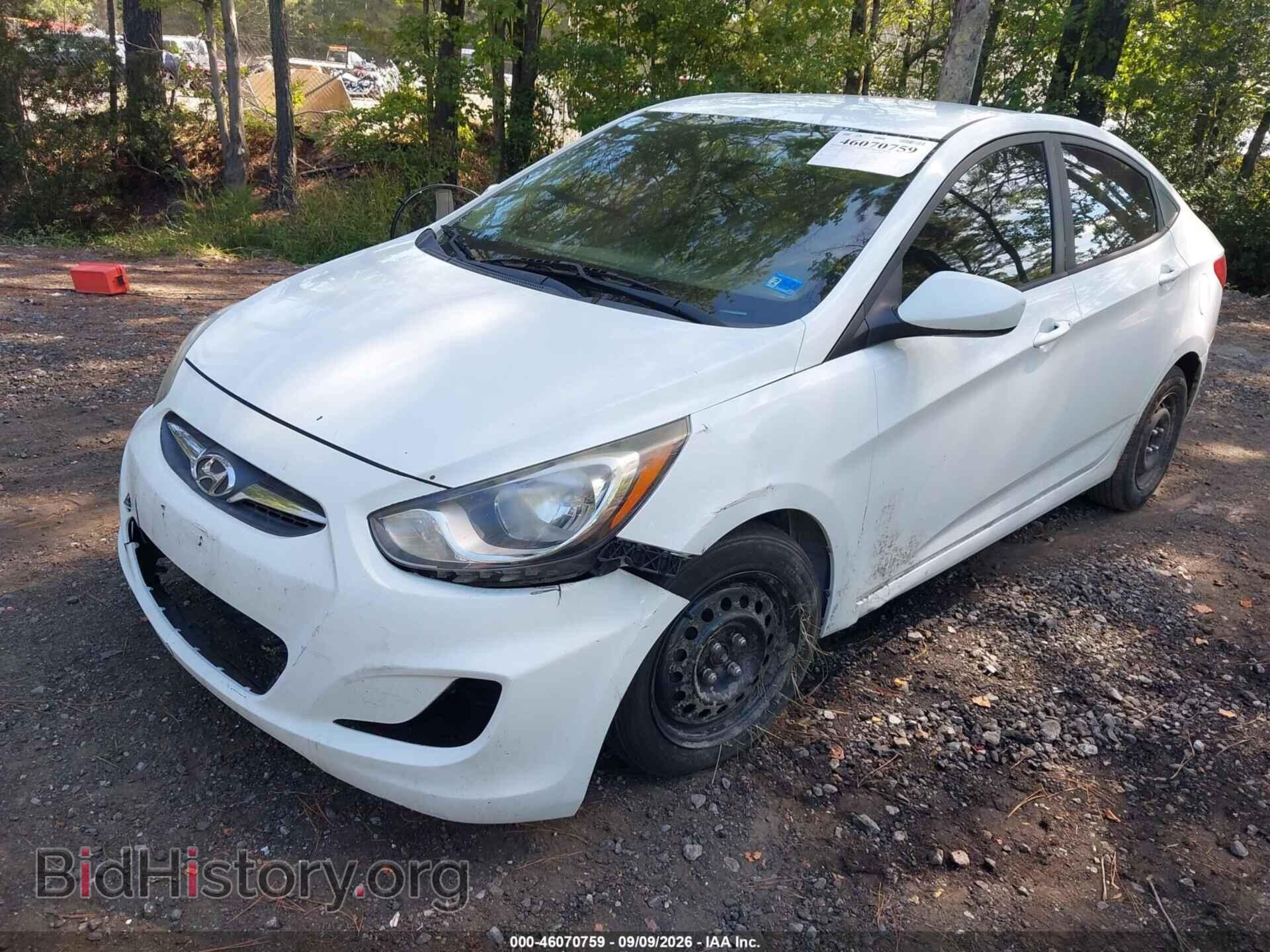 2014 HYUNDAI ACCENT - VIN: KMHCT4AE5EU626788 - Photo 2
