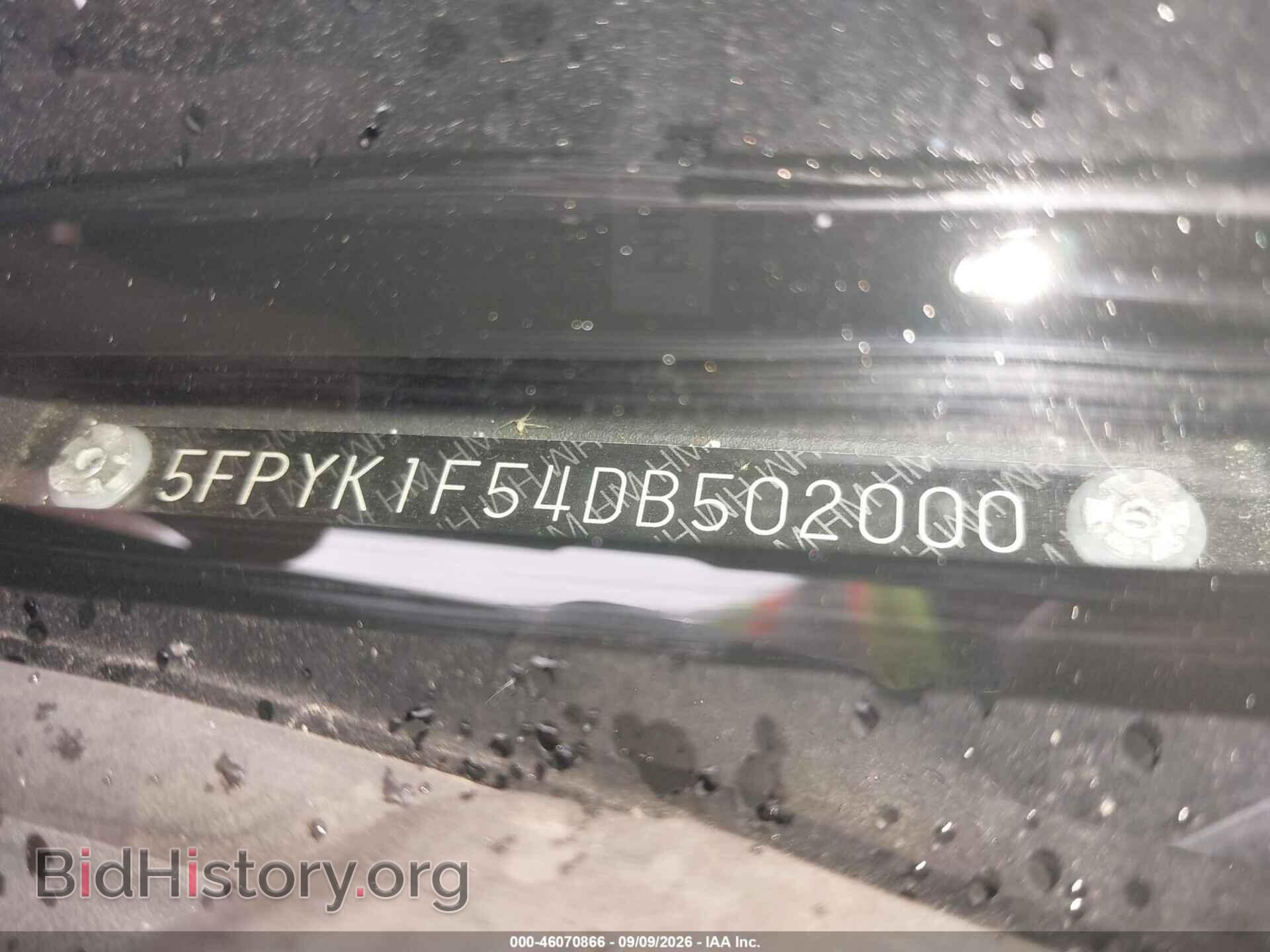2013 HONDA RIDGELINE - VIN: 5FPYK1F54DB502000 - Фото 9