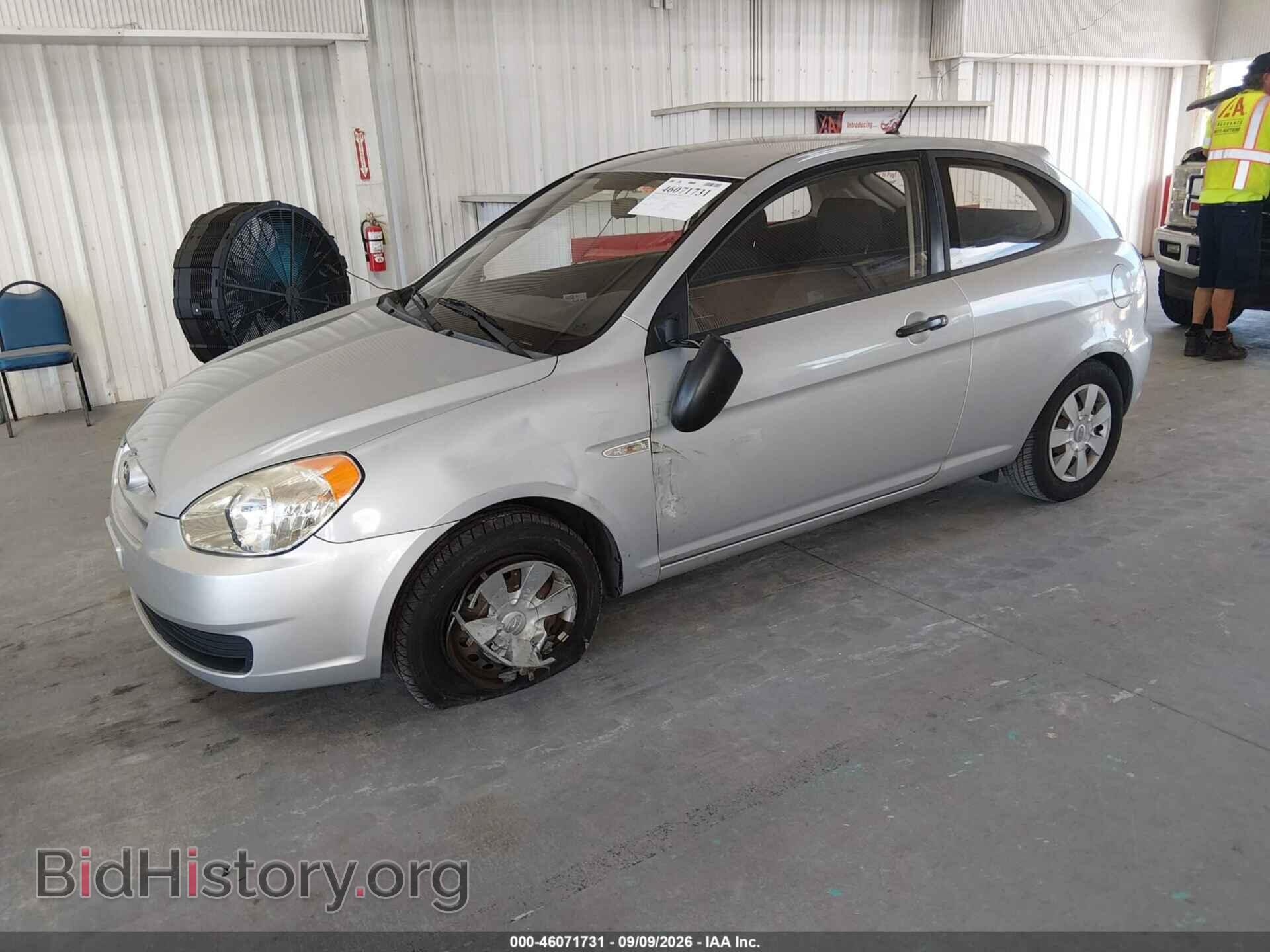 2007 HYUNDAI ACCENT - VIN: KMHCM36C87U047182 - Фото 2
