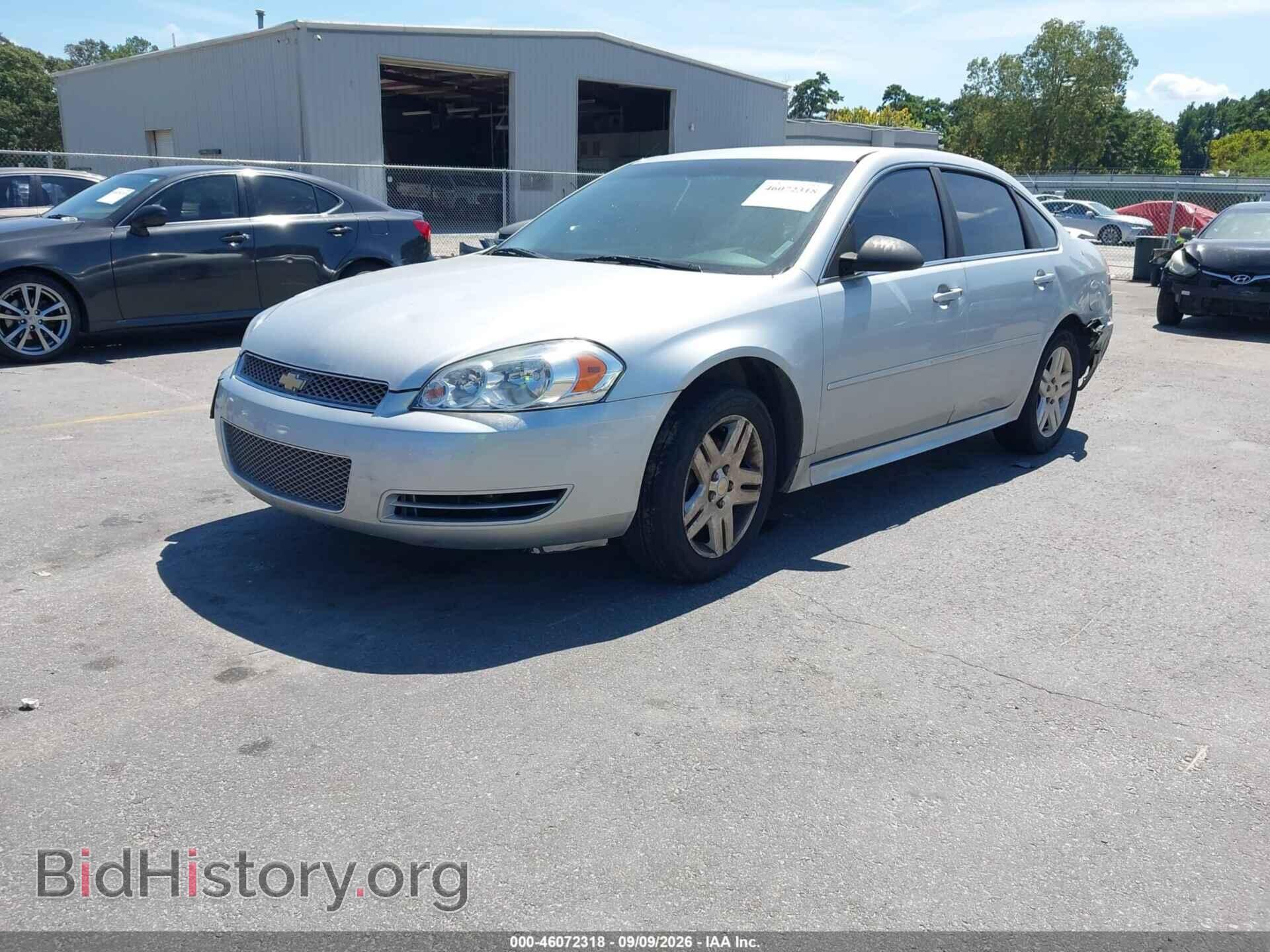 2012 CHEVROLET IMPALA - VIN: 2G1WG5E33C1102321 - Фото 2