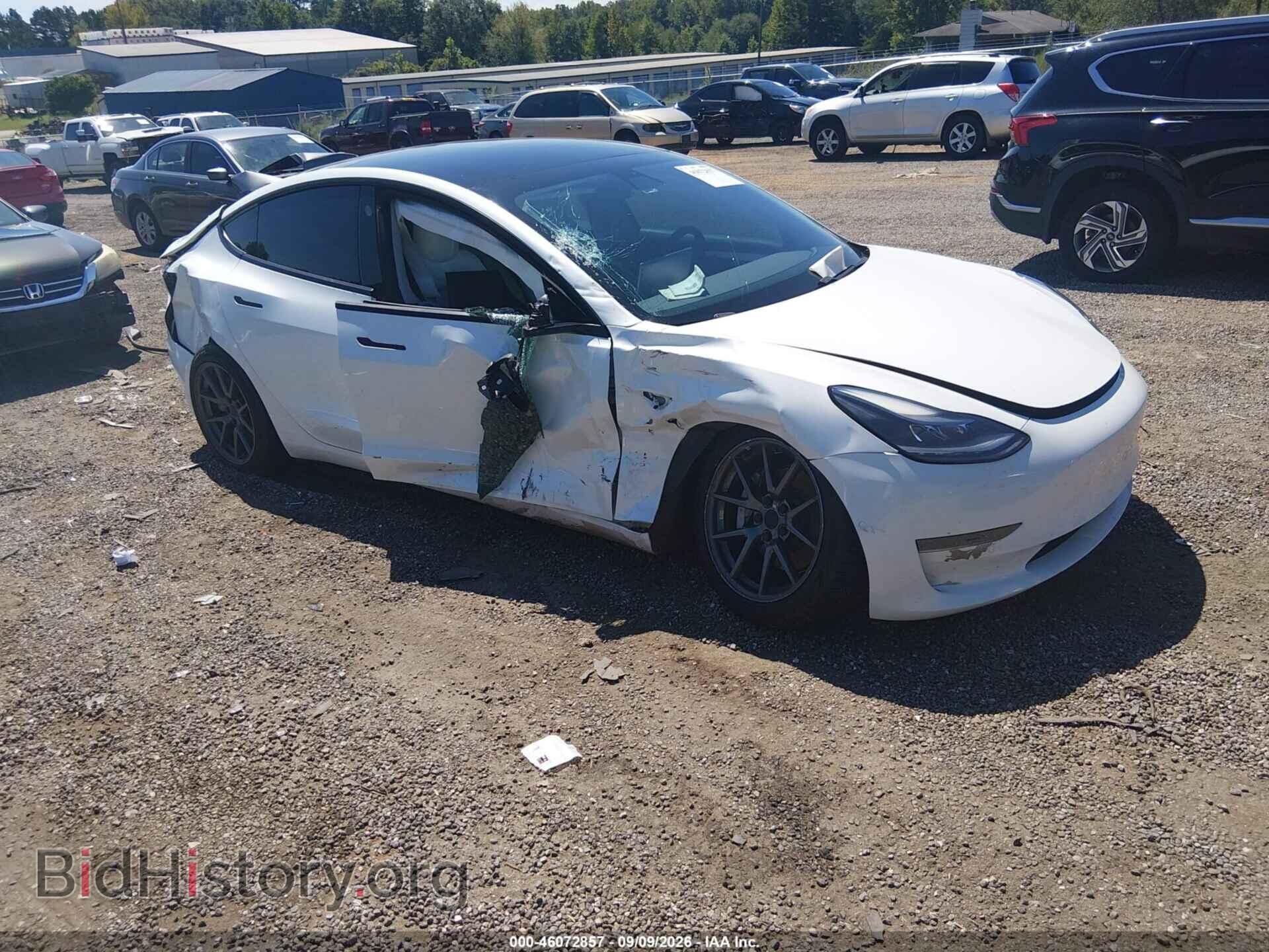 Photo 5YJ3E1EA2MF047253 - TESLA MODEL 3 2021