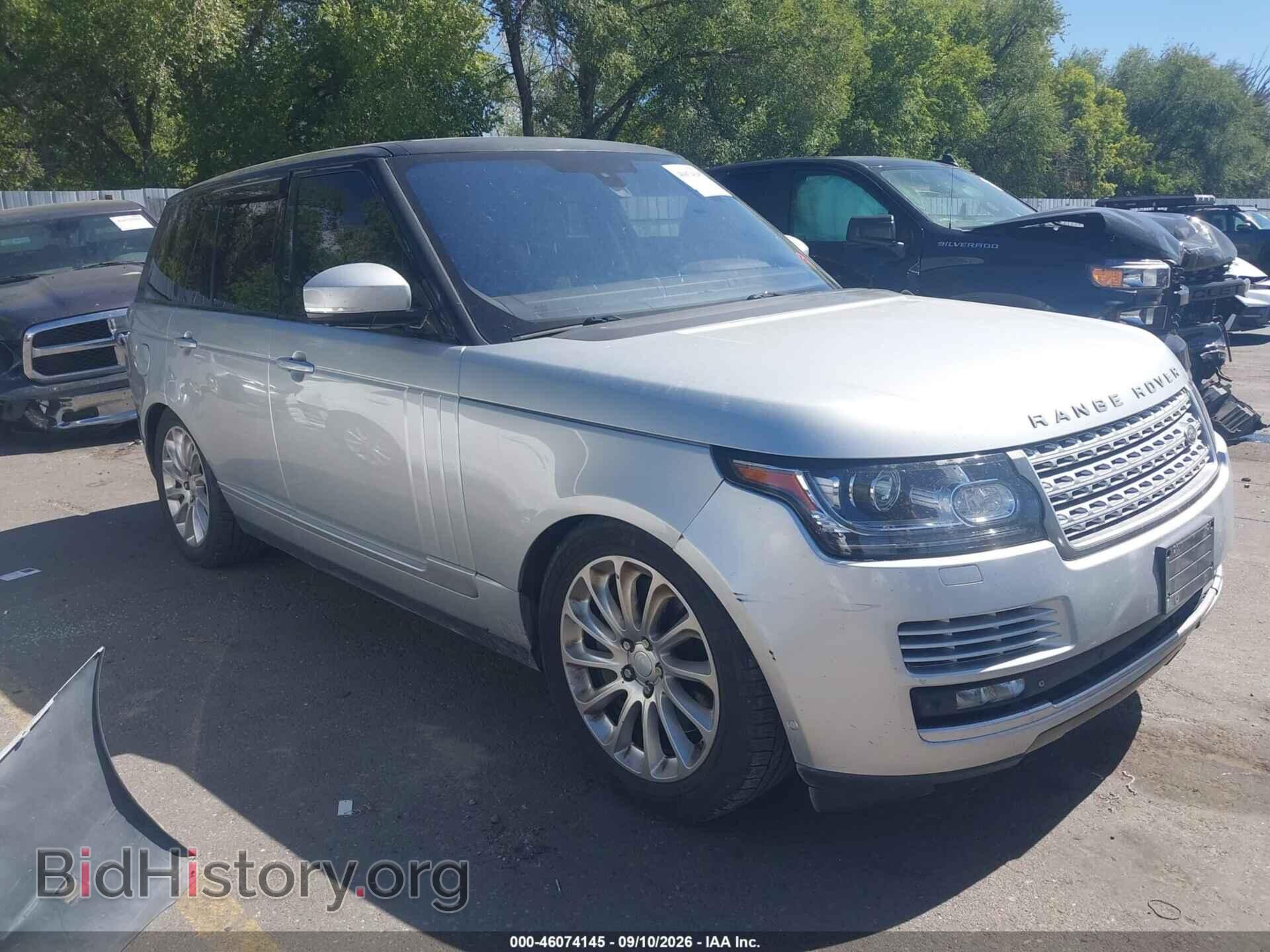 Фотография SALGS2TF6FA242355 - LAND ROVER RANGE ROVER 2015
