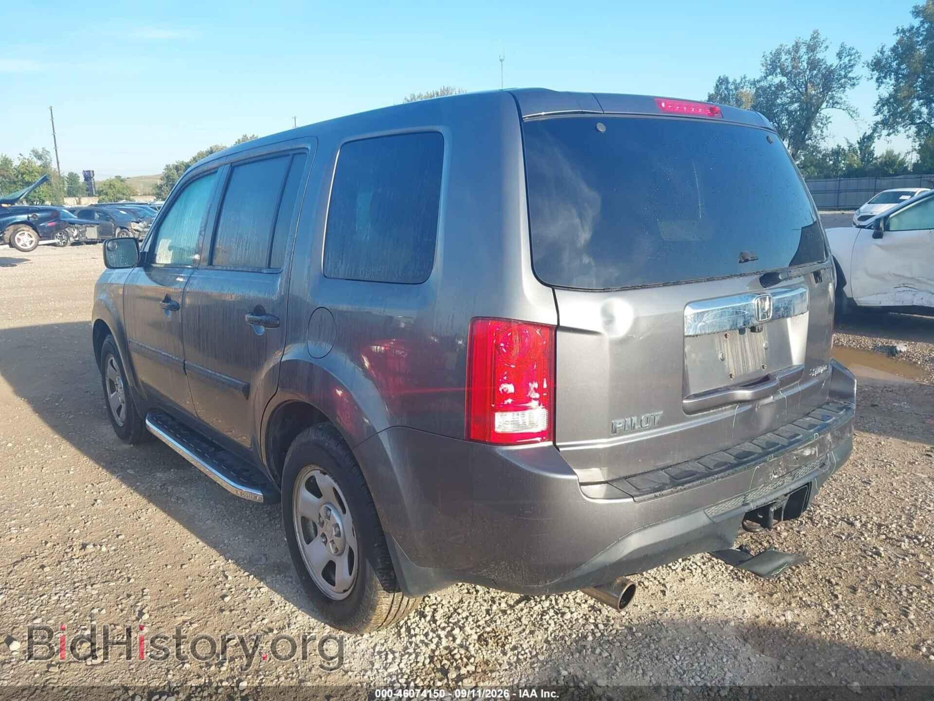 2012 HONDA PILOT - VIN: 5FNYF3H20CB003561 - Photo 3