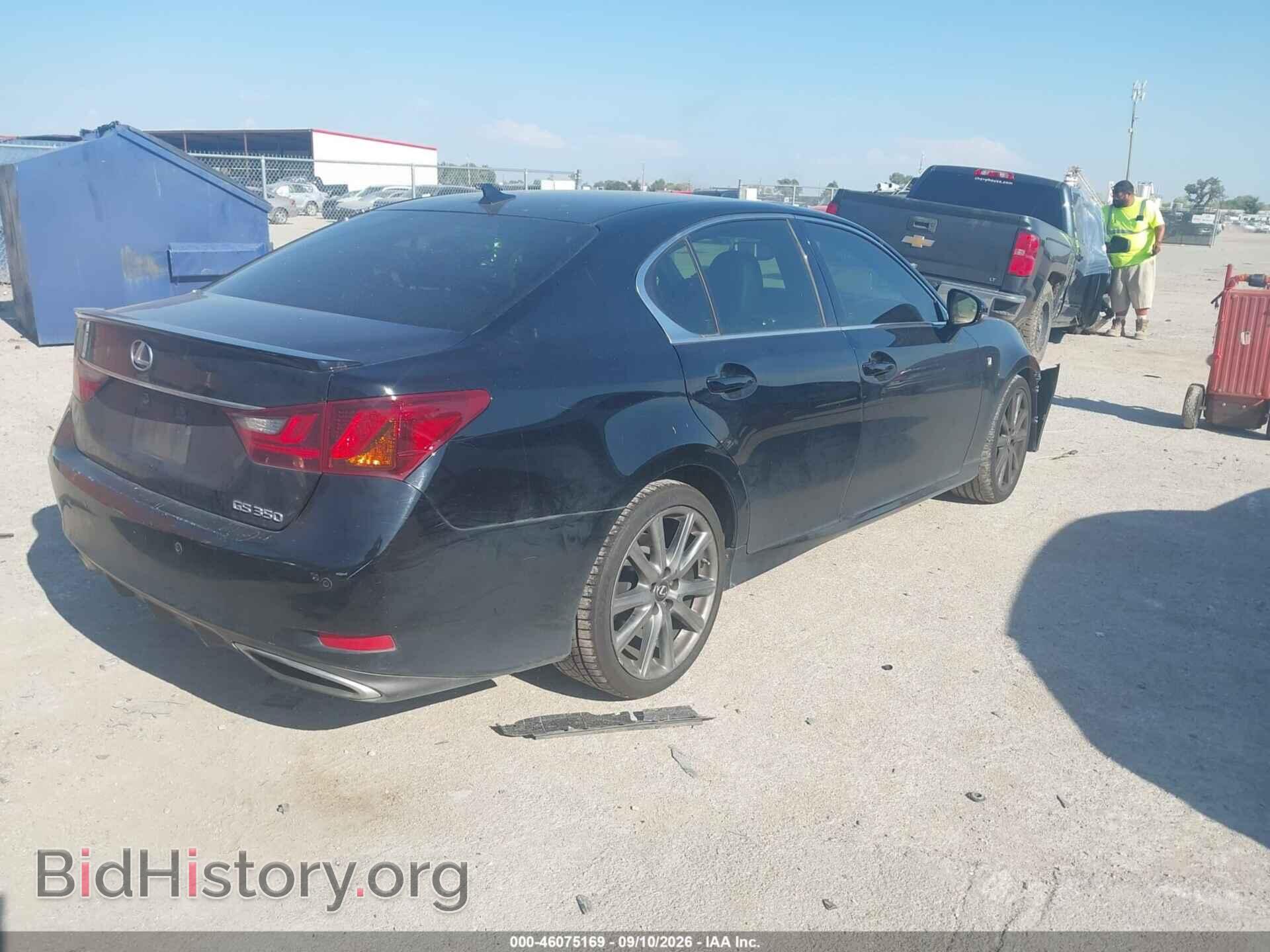 2013 LEXUS GS 350 - VIN: JTHBE1BL7D5010443 - Photo 4