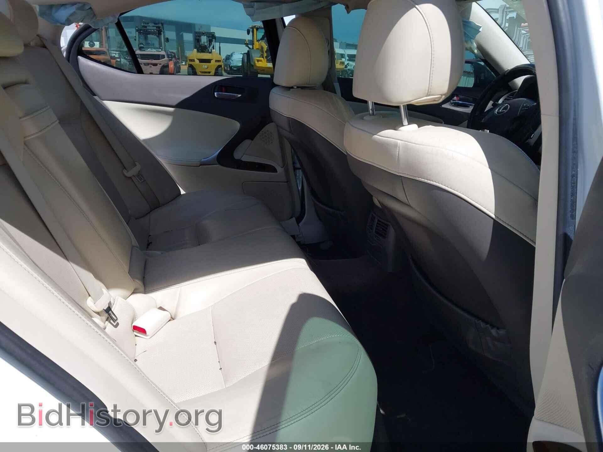 2010 LEXUS IS 250 - VIN: JTHBF5C29A2096409 - Фото 8
