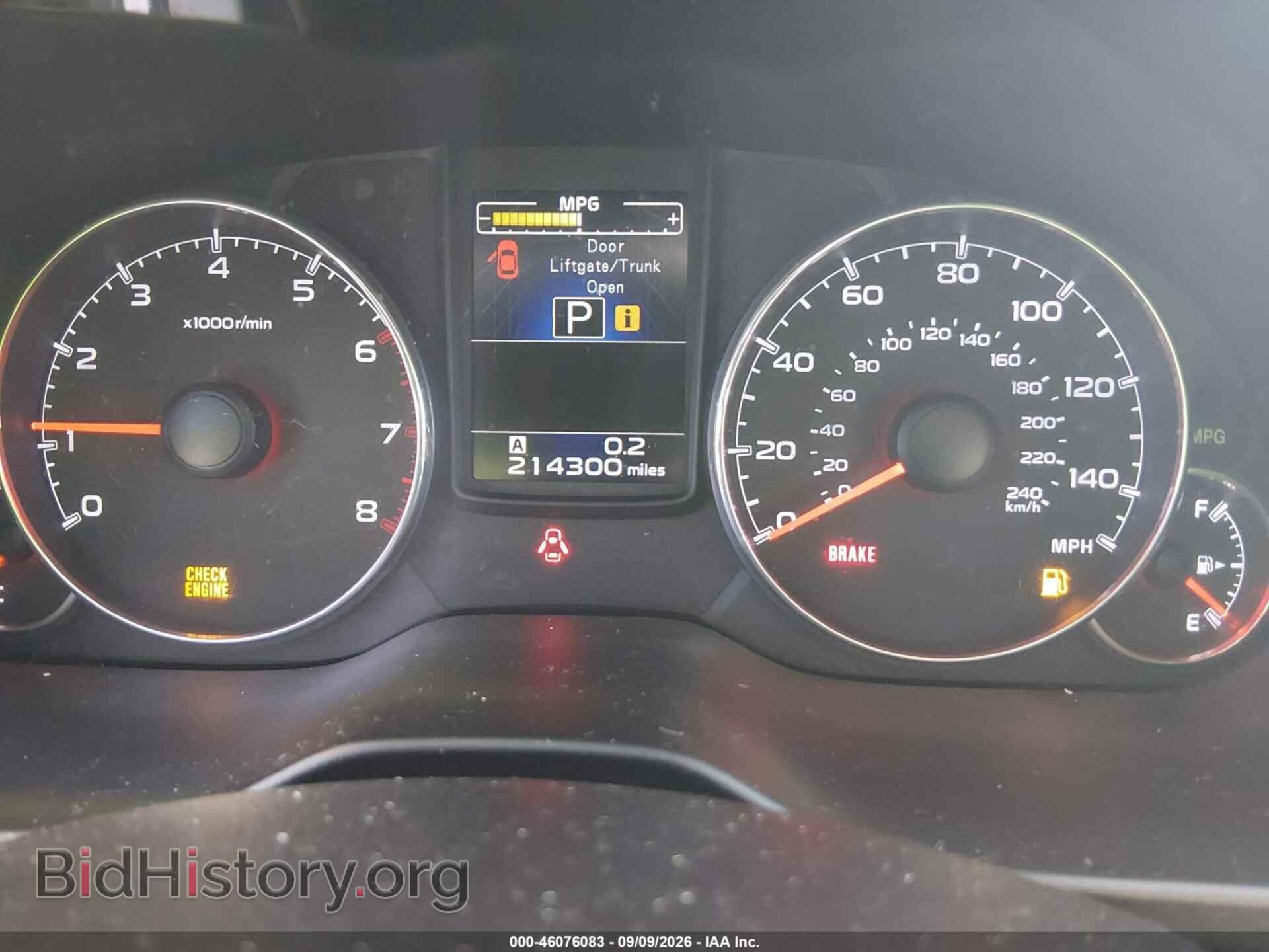 2014 SUBARU OUTBACK - VIN: 4S4BRBLC0E3301594 - Фото 7