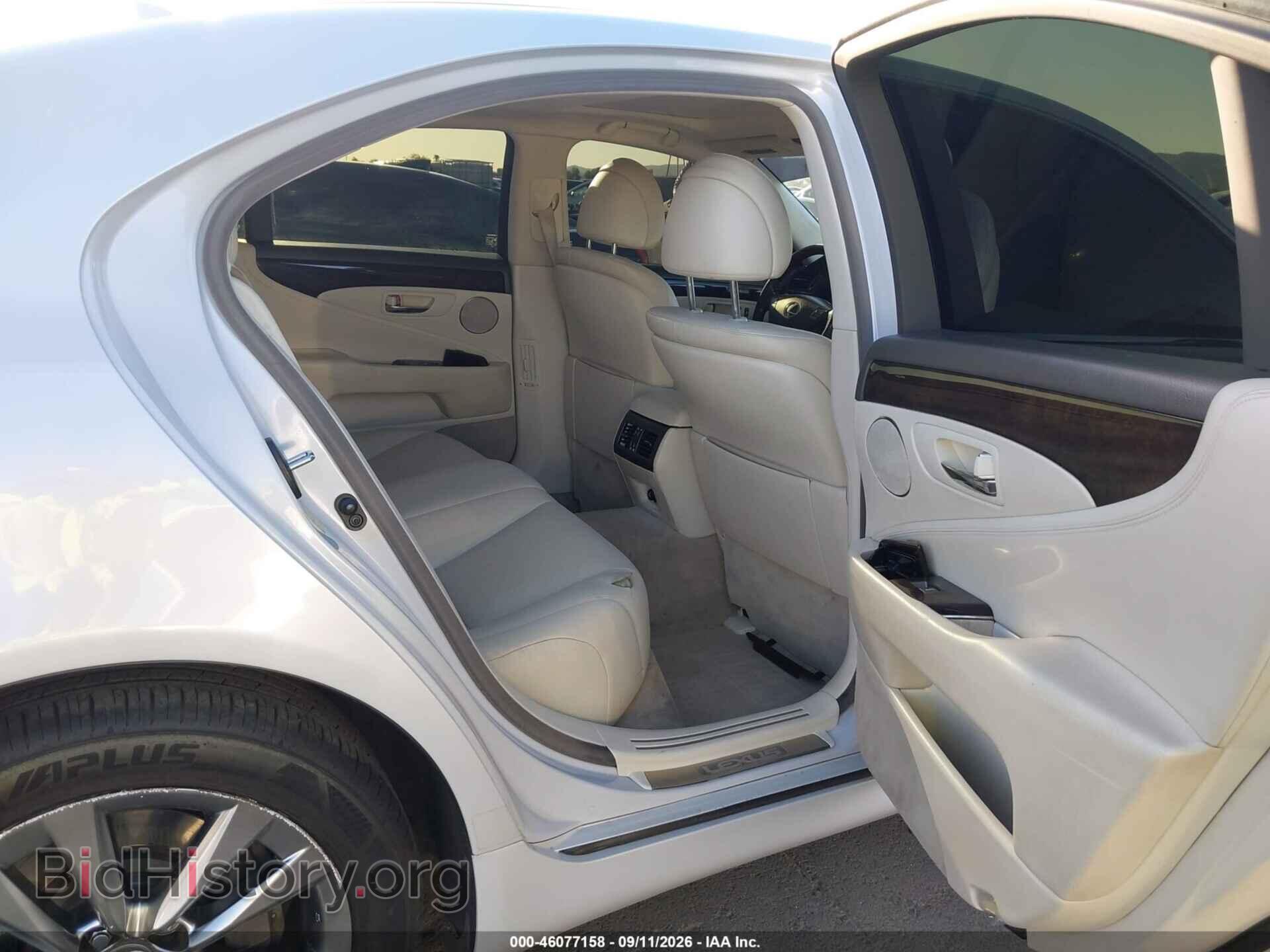 2008 LEXUS LS 460 - VIN: JTHBL46F185069599 - Фото 8
