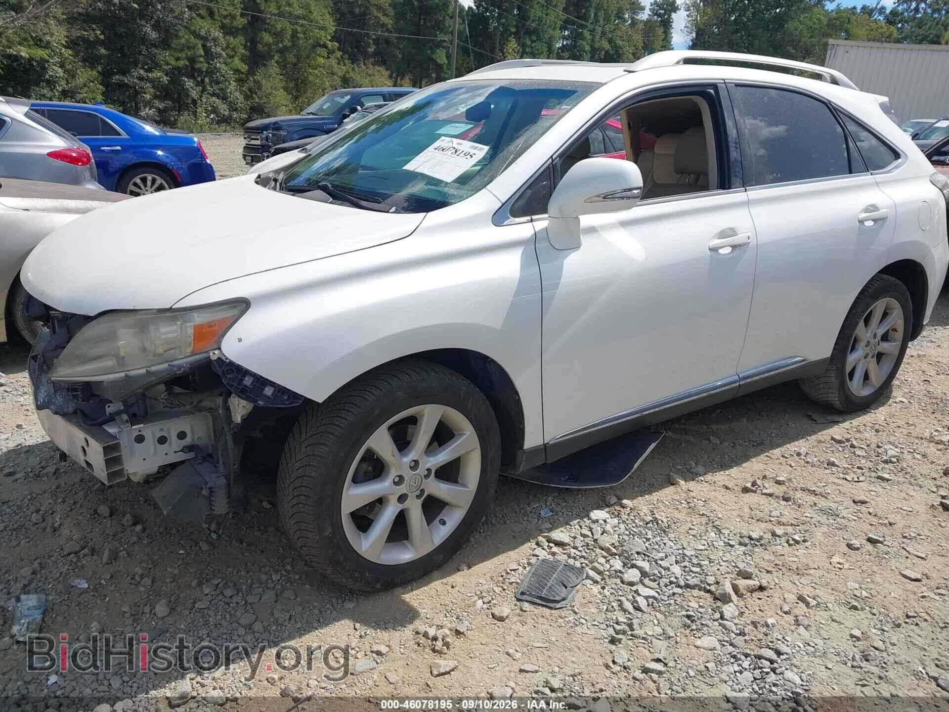 2010 LEXUS RX 350 - VIN: 2T2BK1BA2AC002947 - Фото 2