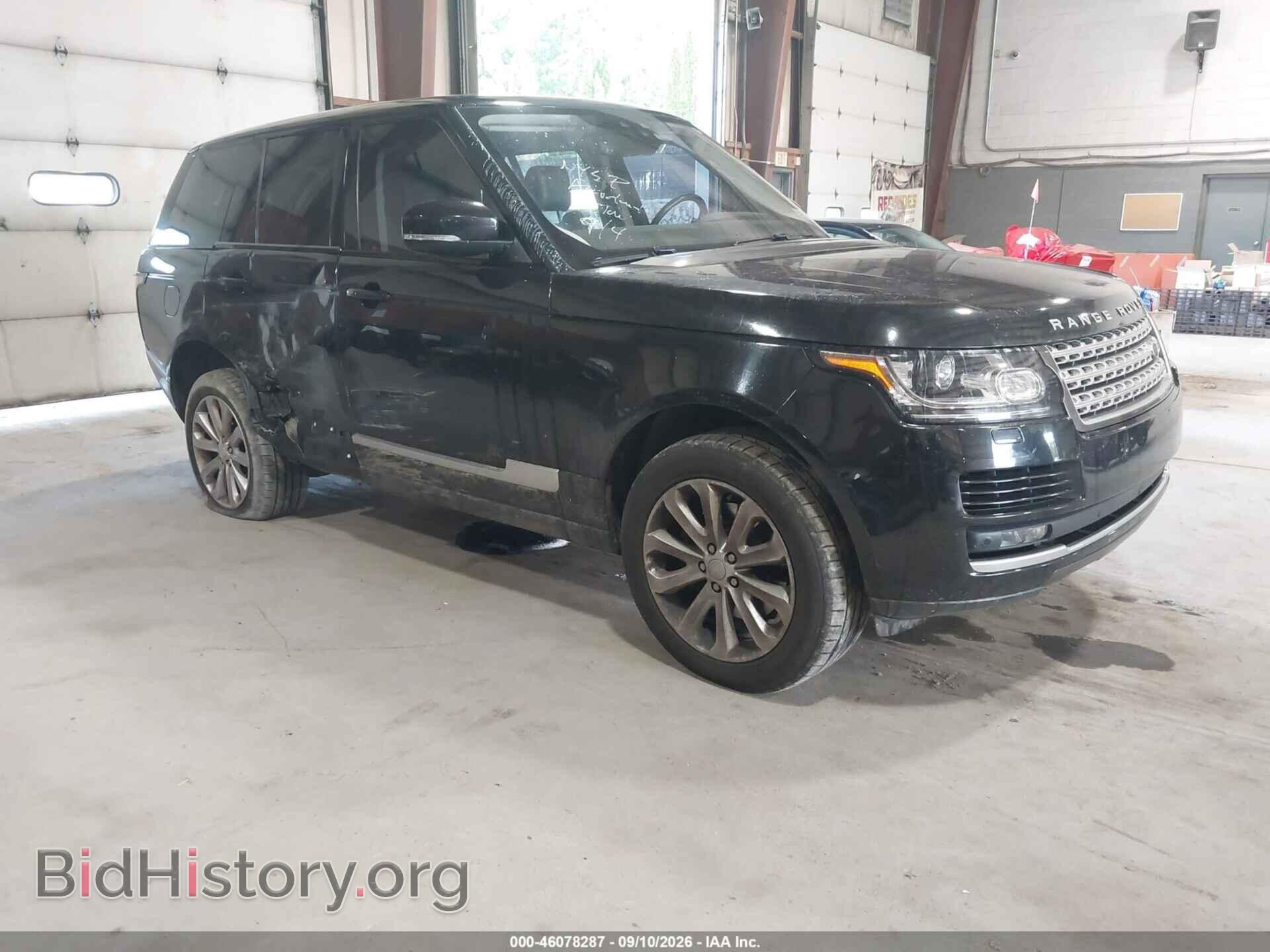 Фотография SALGS2FK0HA352586 - LAND ROVER RANGE ROVER 2017