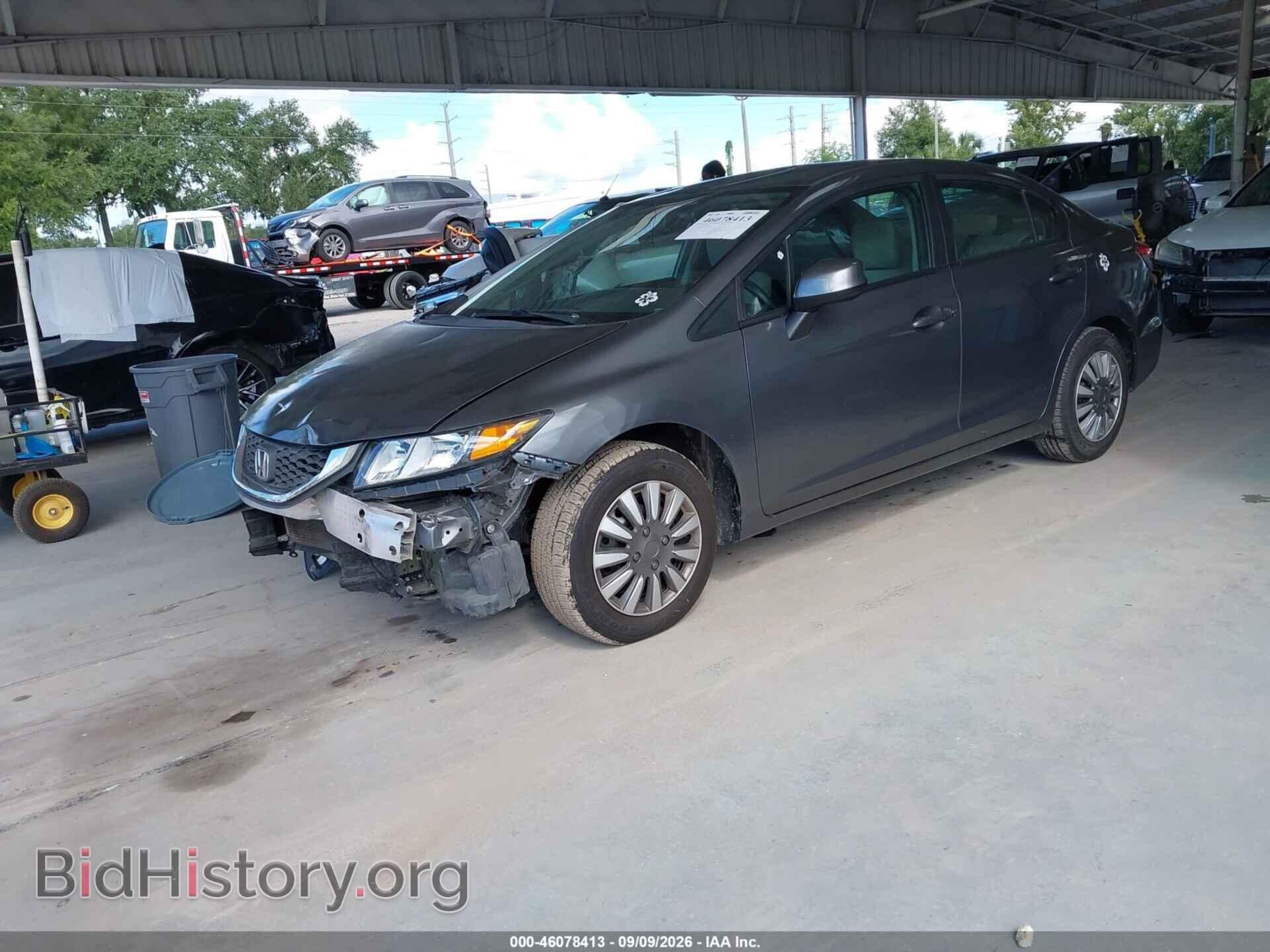 2013 HONDA CIVIC - VIN: 19XFB2F58DE026250 - Фото 2