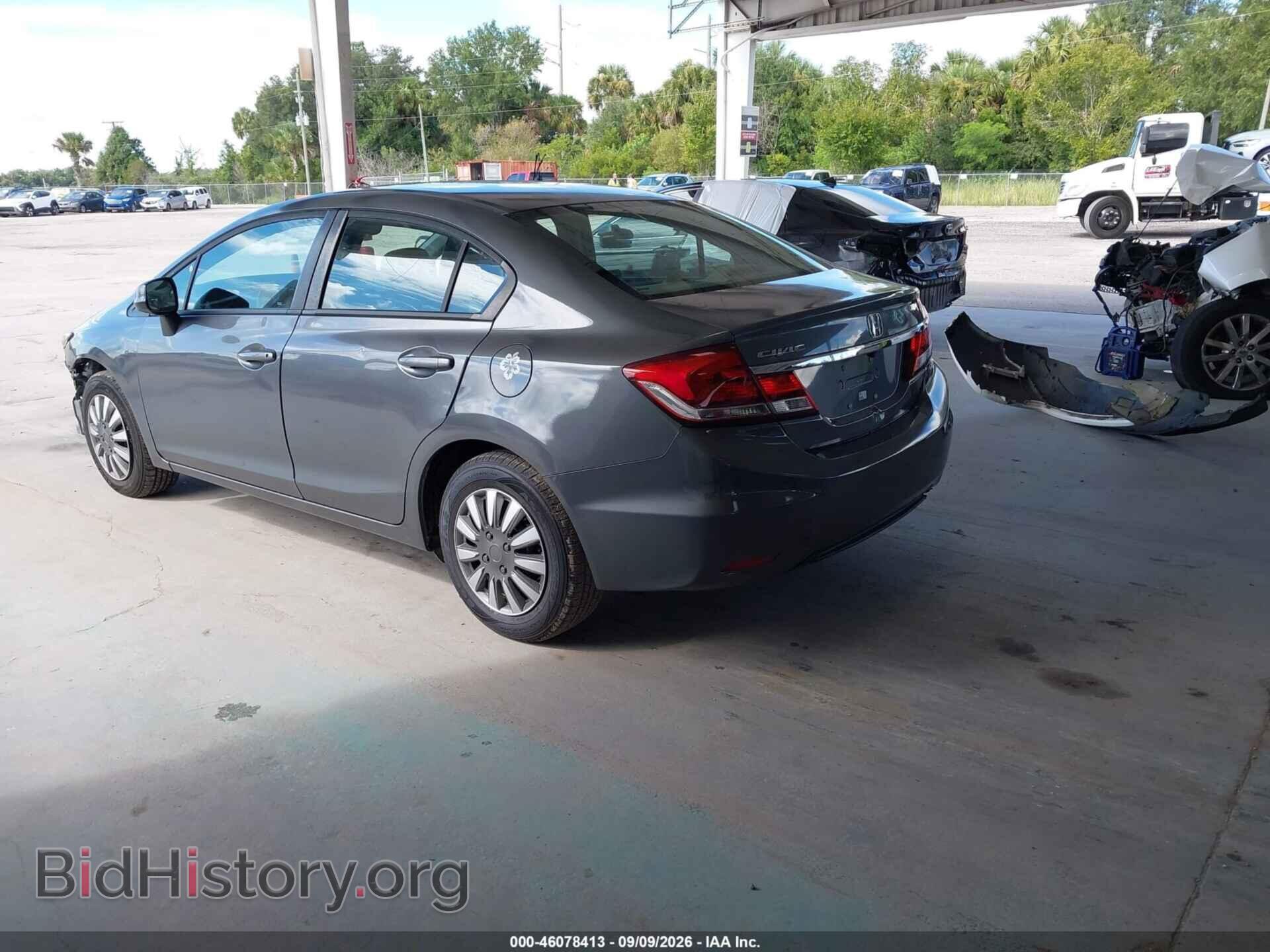 2013 HONDA CIVIC - VIN: 19XFB2F58DE026250 - Фото 3