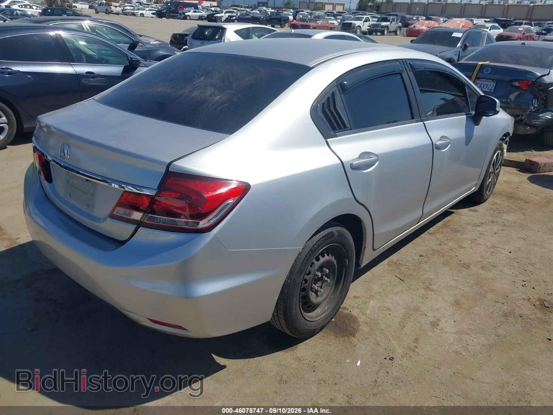 2013 HONDA CIVIC - VIN: 2HGFB2F53DH500563 - Фото 4