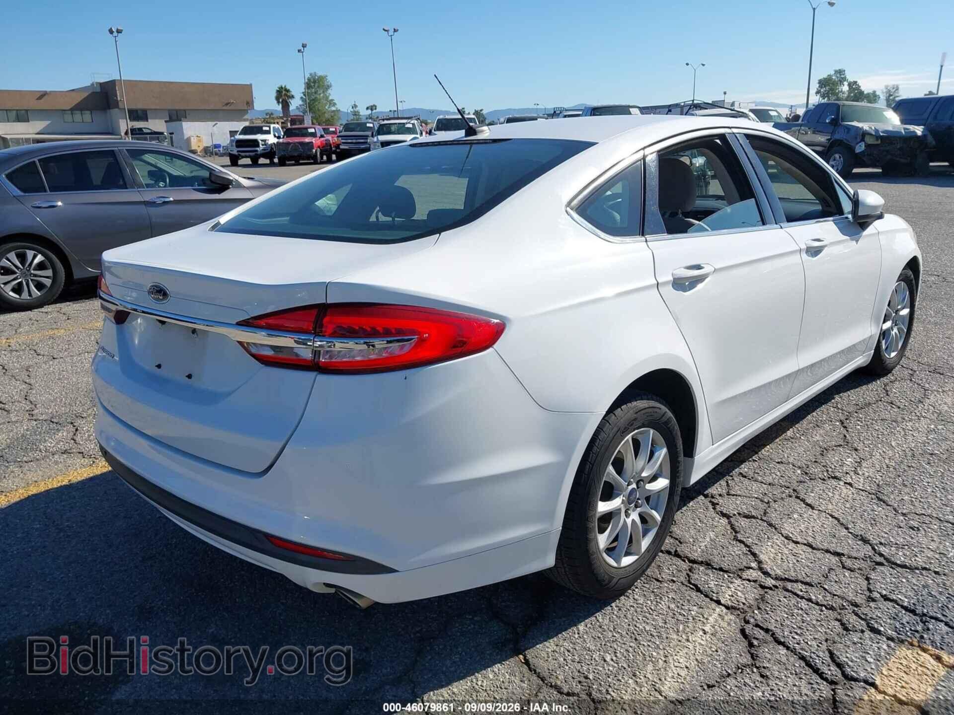 2017 FORD FUSION - VIN: 3FA6P0G73HR163722 - Фото 4