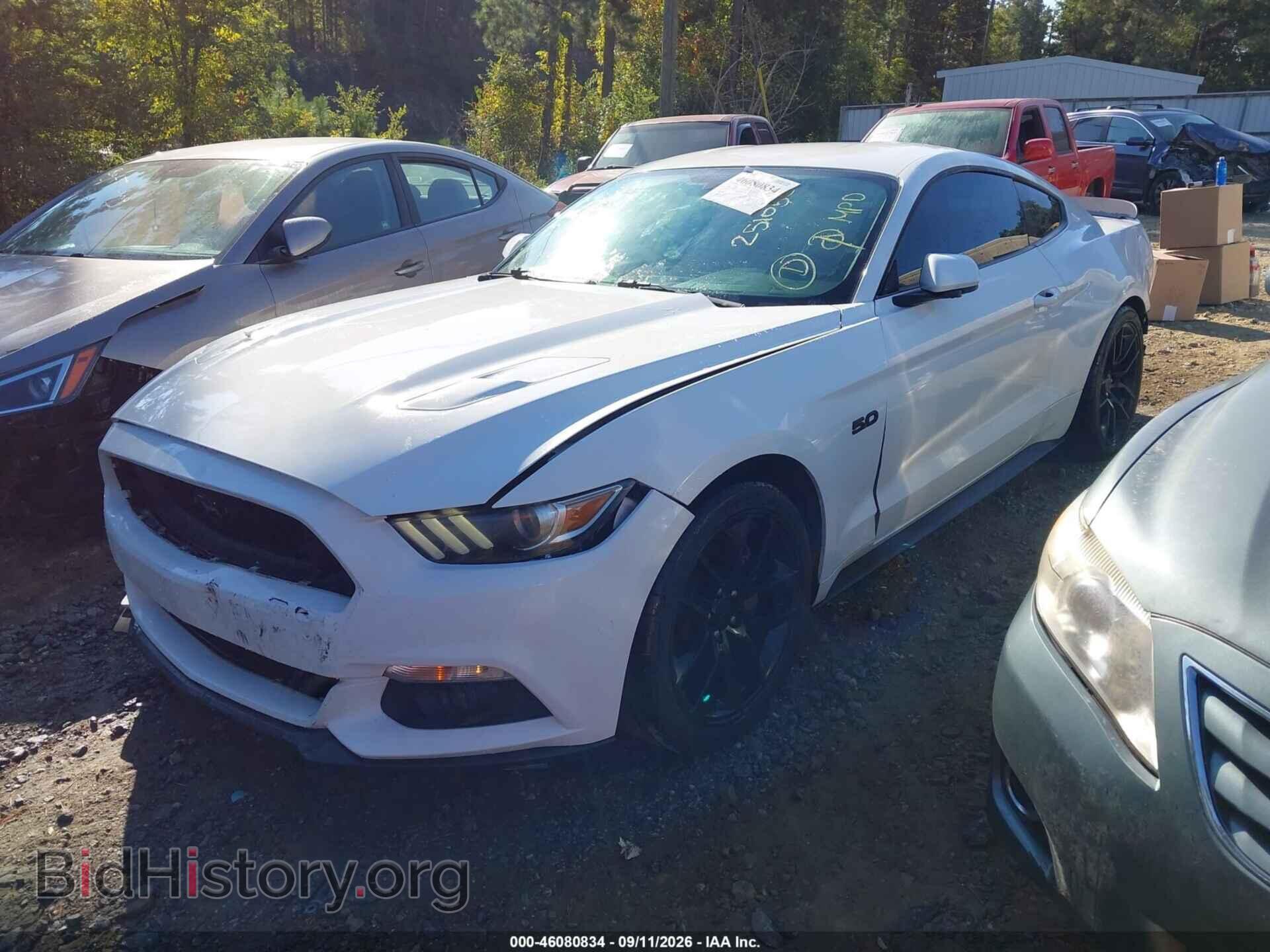2016 FORD MUSTANG - VIN: 1FA6P8CF8G5251050 - Фото 2