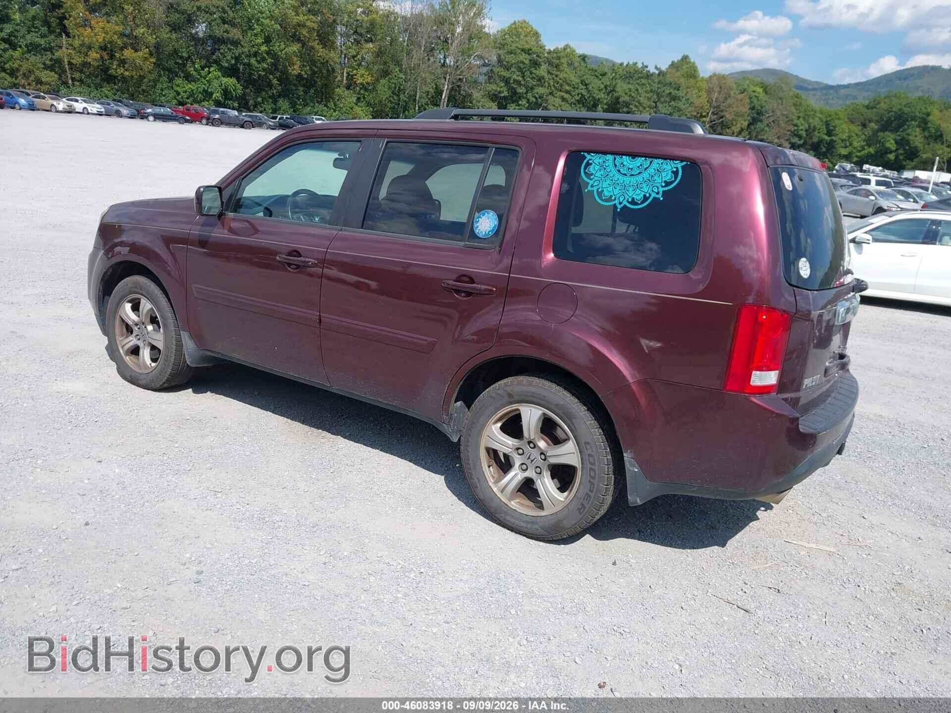 2012 HONDA PILOT - VIN: 5FNYF3H53CB024835 - Фото 3