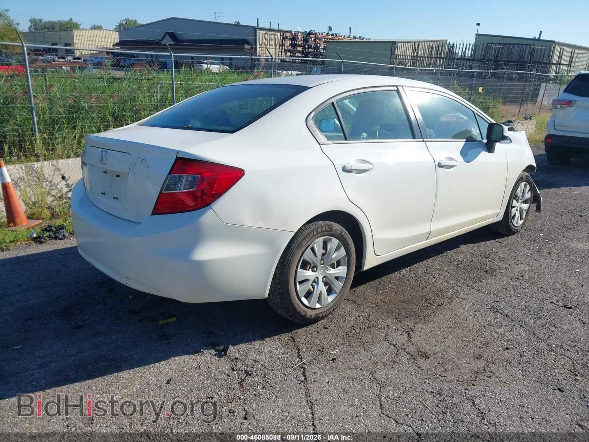 2012 HONDA CIVIC - VIN: 2HGFB2F53CH577450 - Photo 4