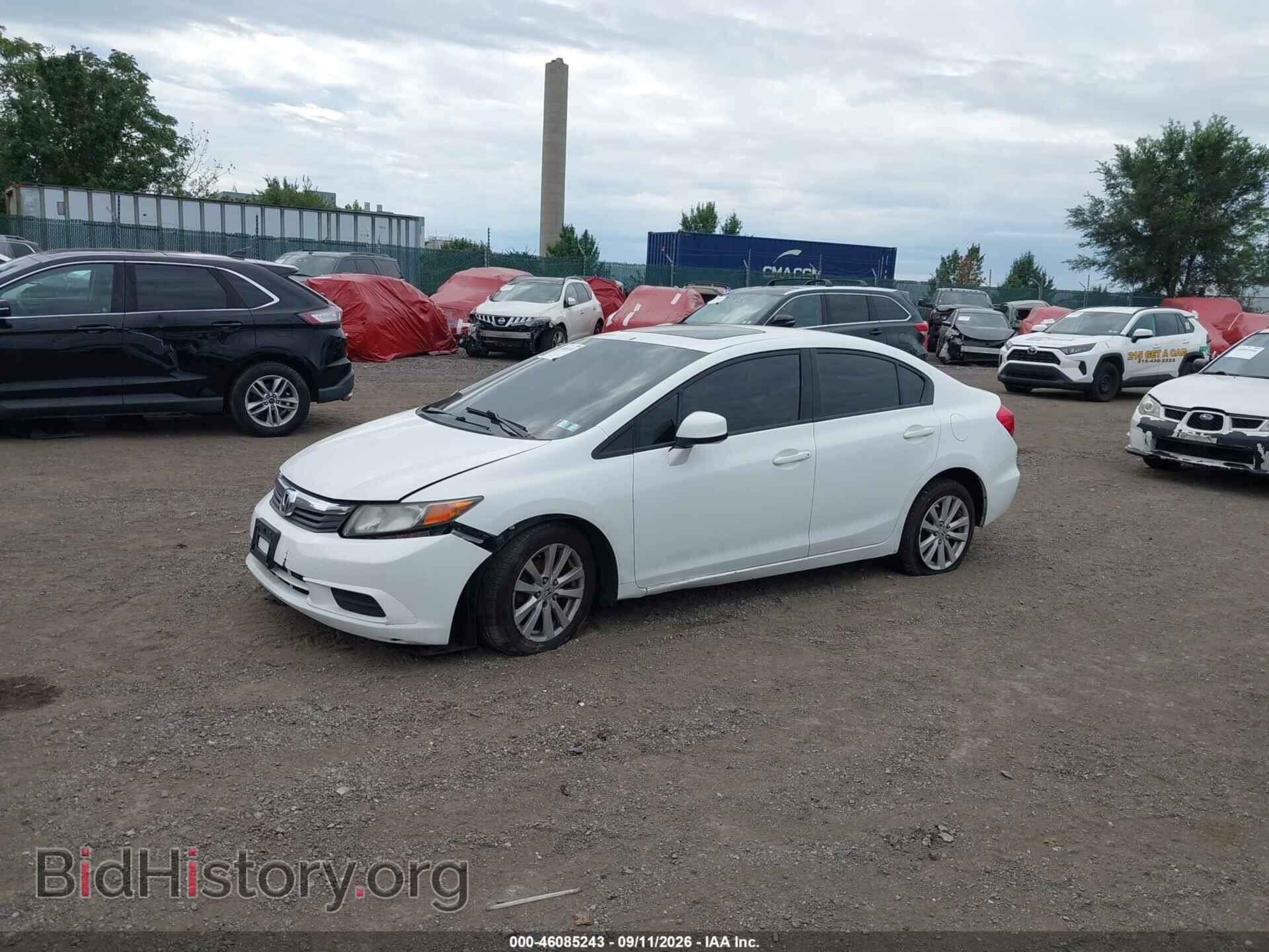 2012 HONDA CIVIC - VIN: 2HGFB2F86CH315867 - Photo 2