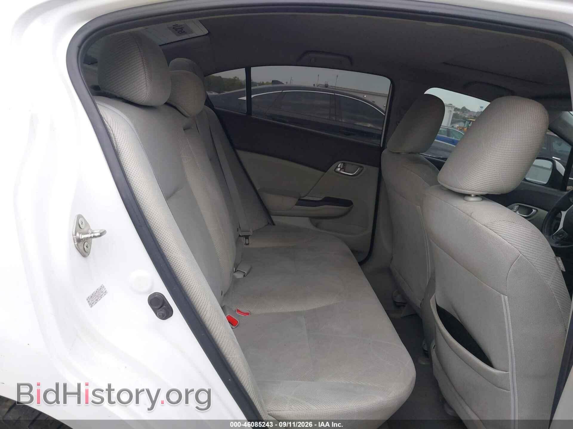 2012 HONDA CIVIC - VIN: 2HGFB2F86CH315867 - Photo 8