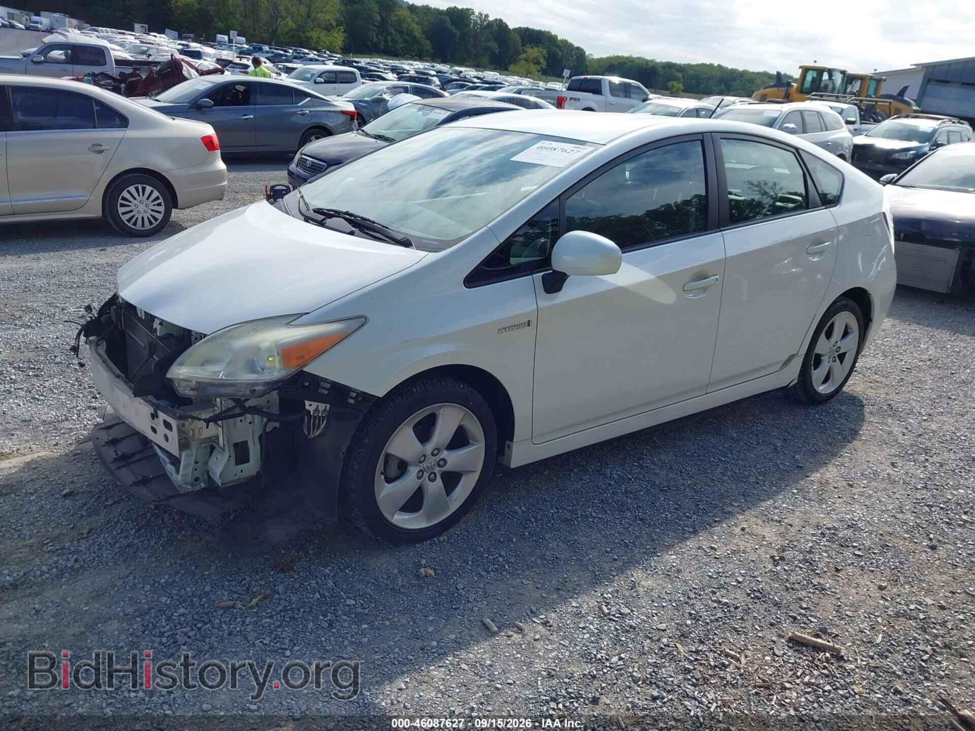 2011 TOYOTA PRIUS - VIN: JTDKN3DU2B0275428 - Фото 2