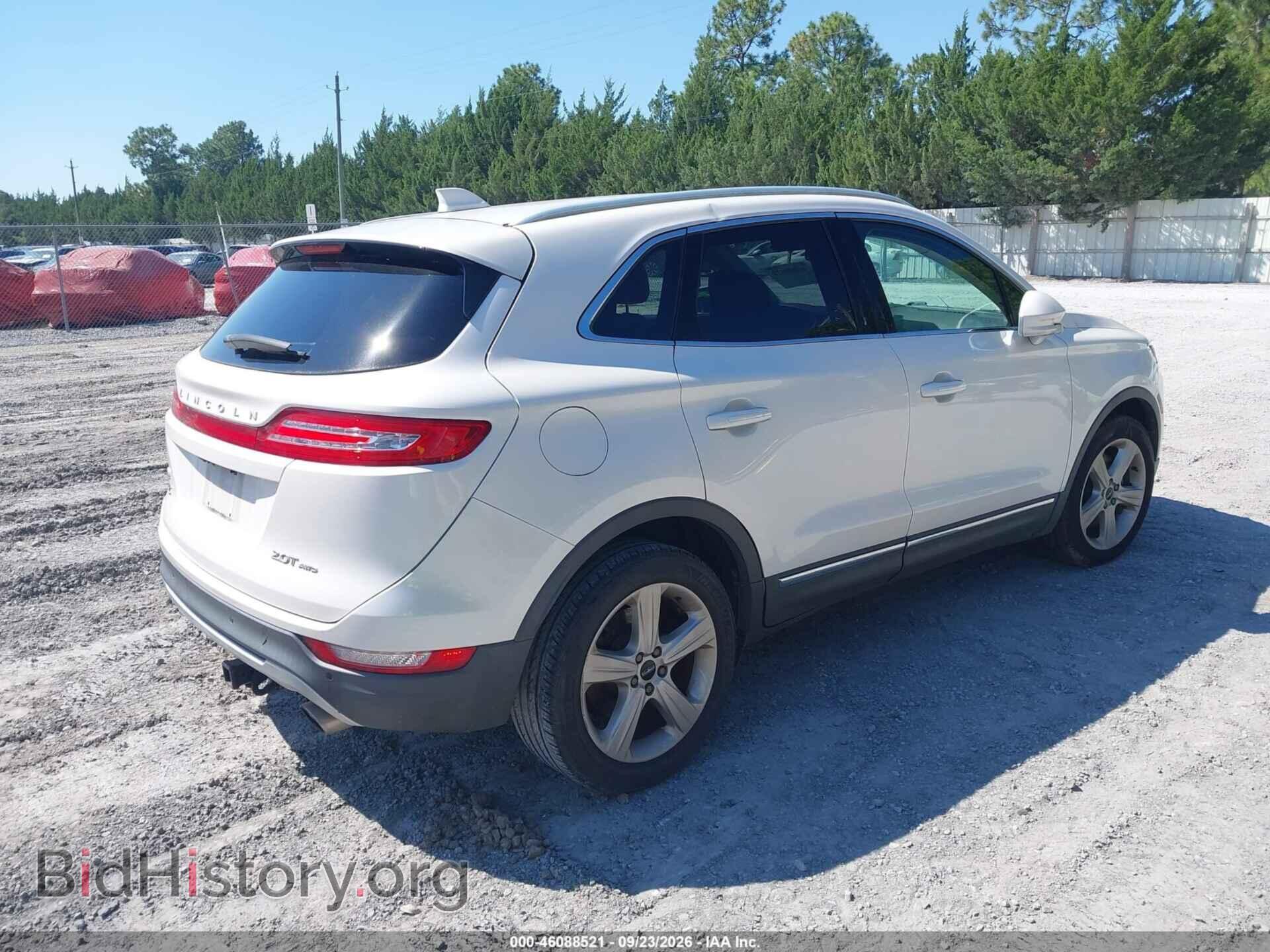 2017 LINCOLN MKC - VIN: 5LMCJ1D93HUL32472 - Фото 4