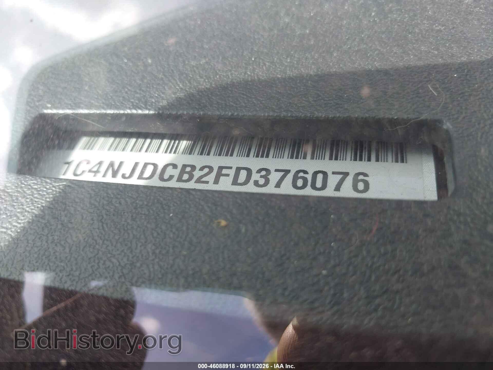 2015 JEEP COMPASS - VIN: 1C4NJDCB2FD376076 - Photo 9